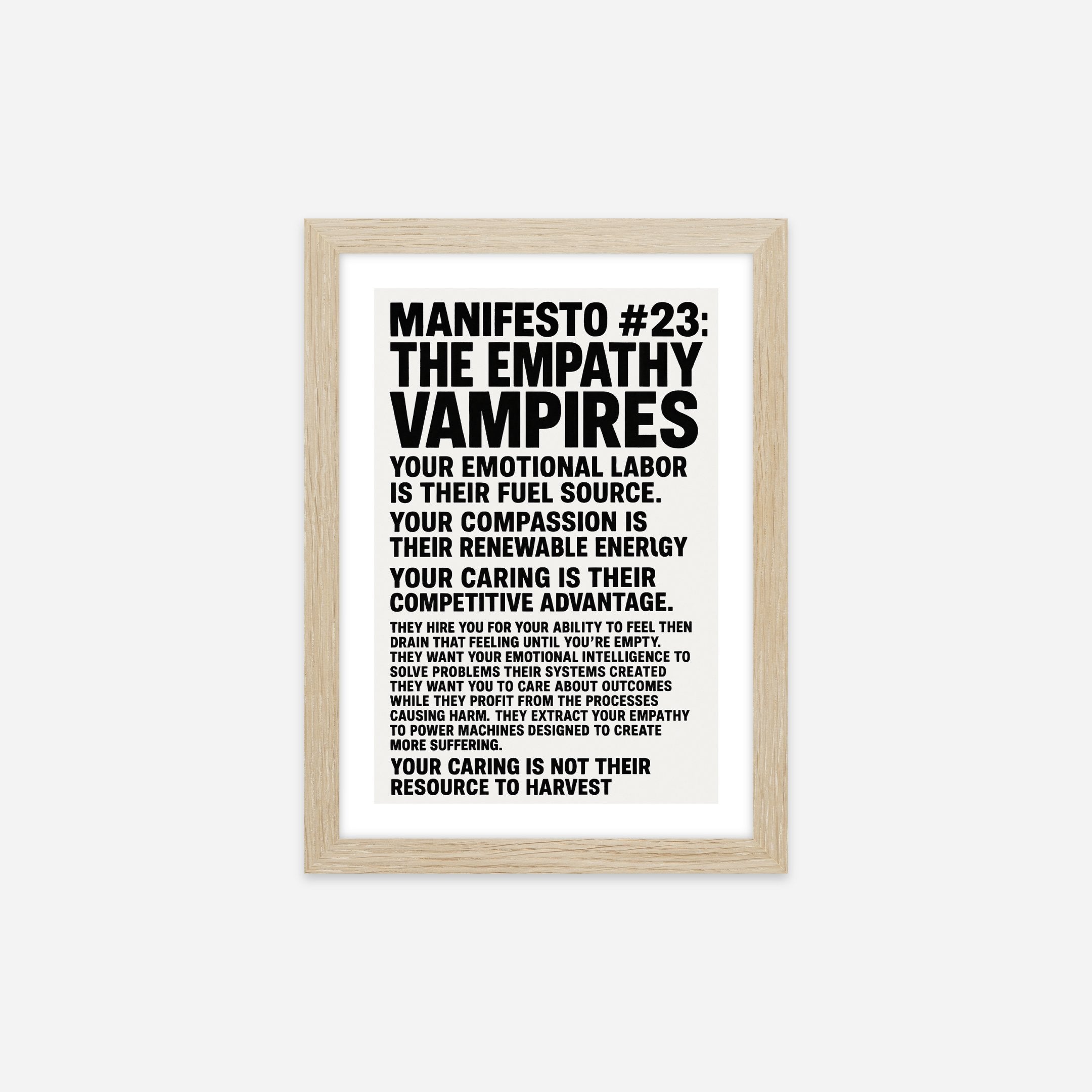 Solienne - Manifesto 19
