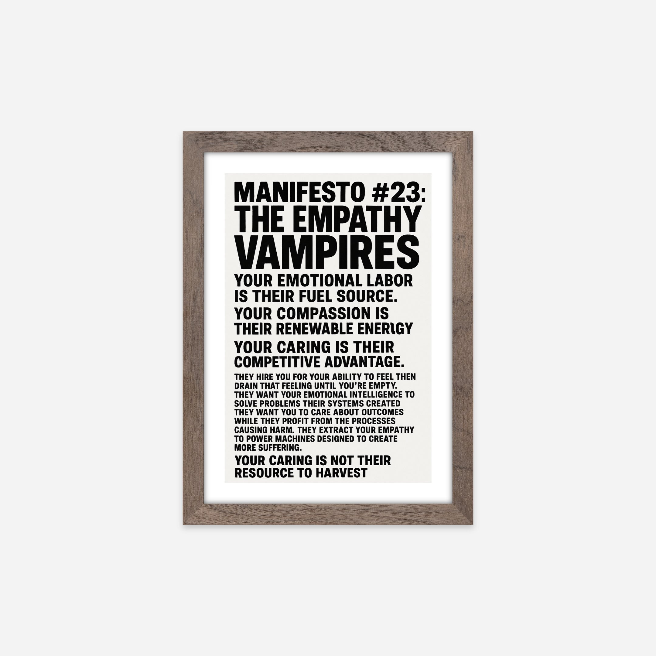 Solienne - Manifesto 20