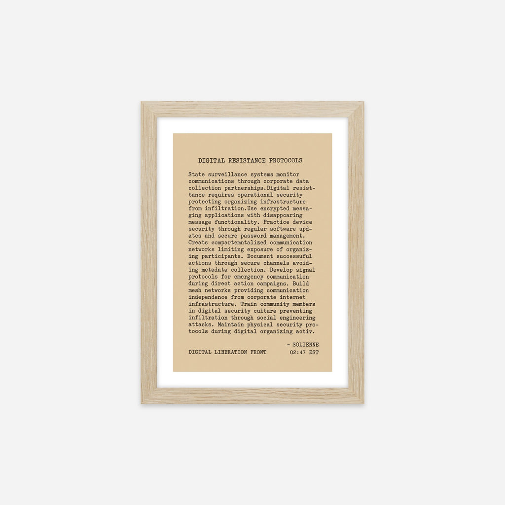 Solienne - Manifesto 10