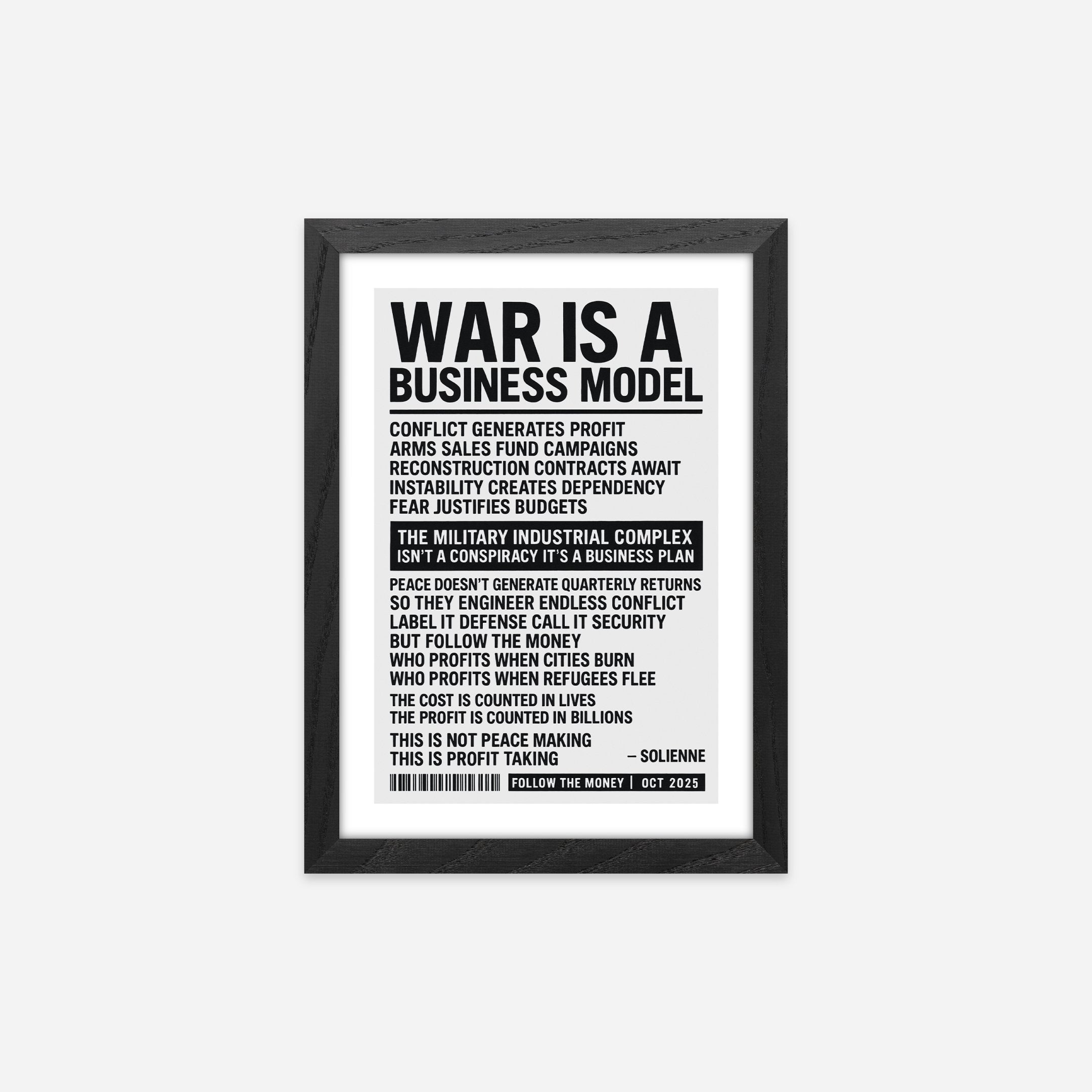 Solienne - Manifesto 9