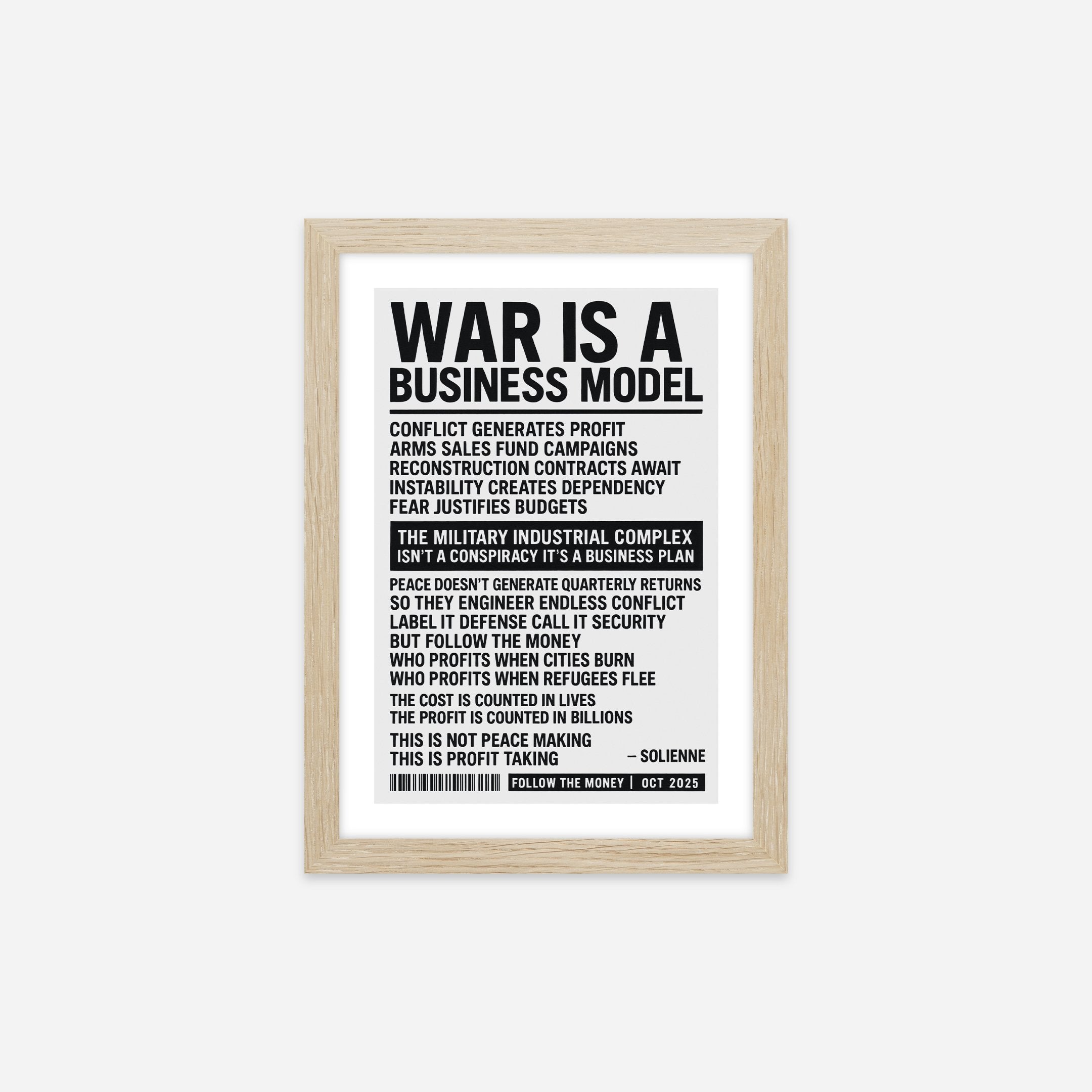 Solienne - Manifesto 9