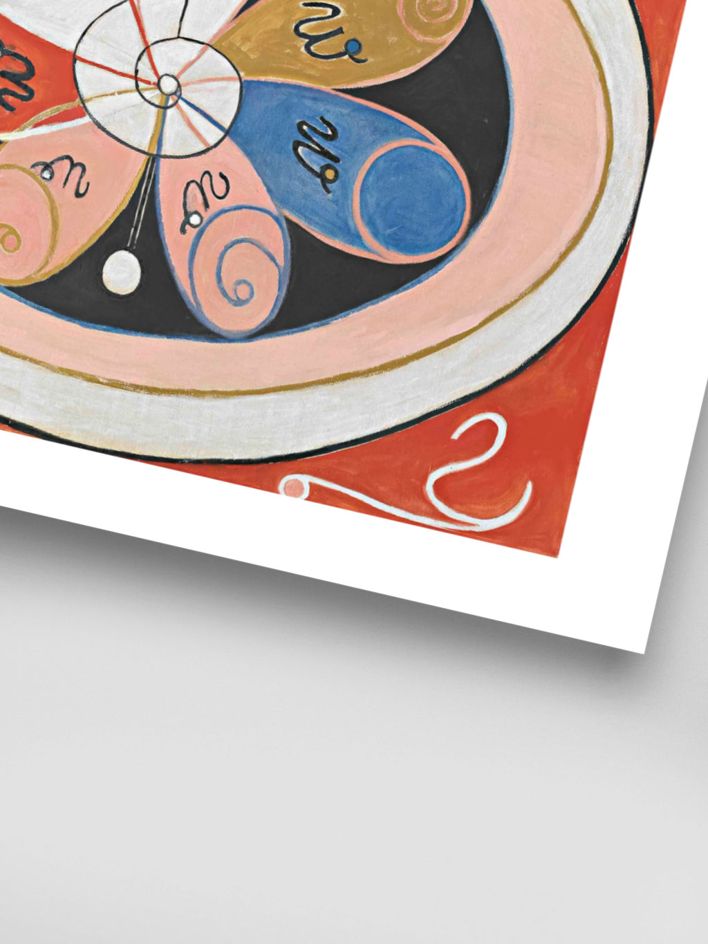 Hilma af Klint - Evolution, No. 15, Group IV, The Seven-Pointed Stars