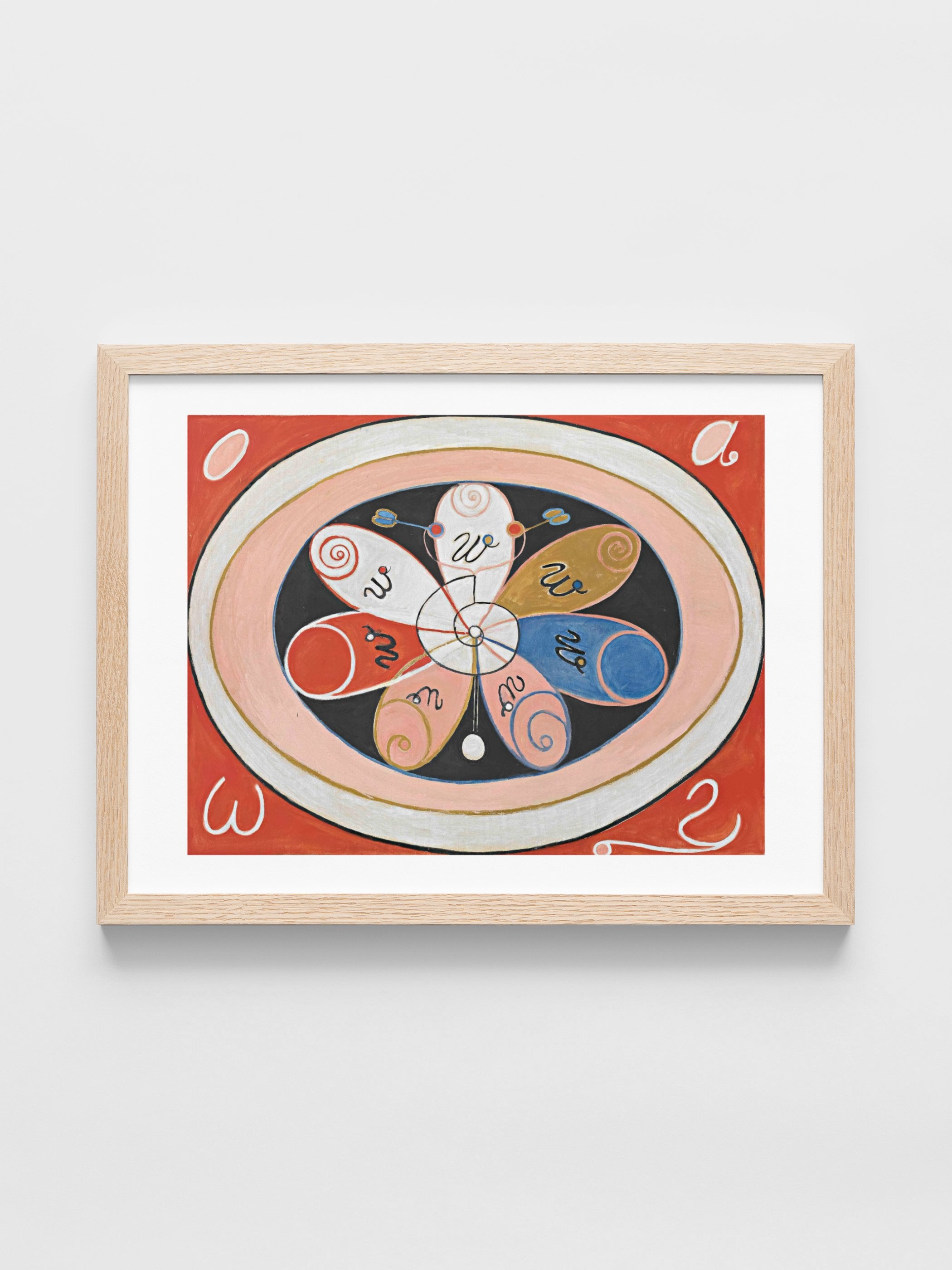 Hilma af Klint - Evolution, No. 15, Group IV, The Seven-Pointed Stars