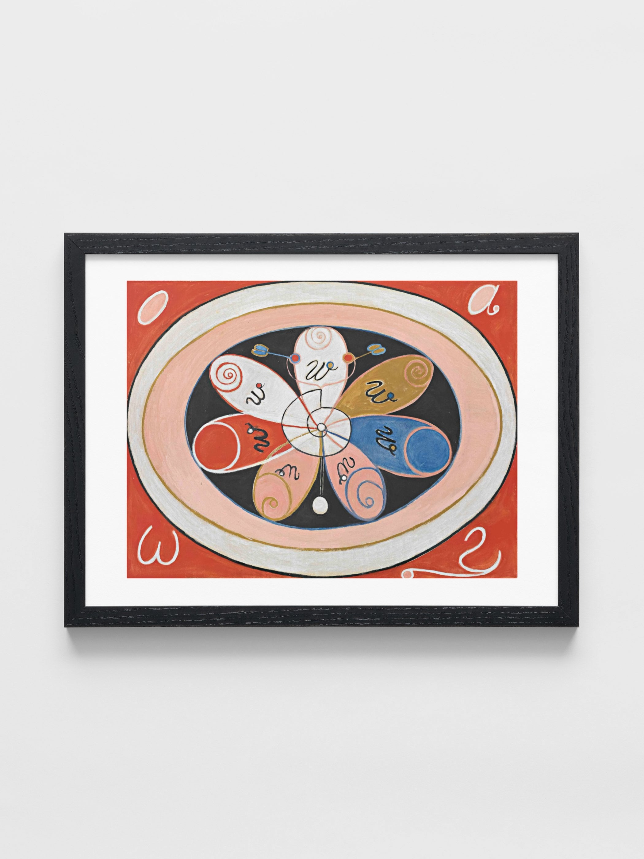 Hilma af Klint - Evolution, No. 15, Group IV, The Seven-Pointed Stars
