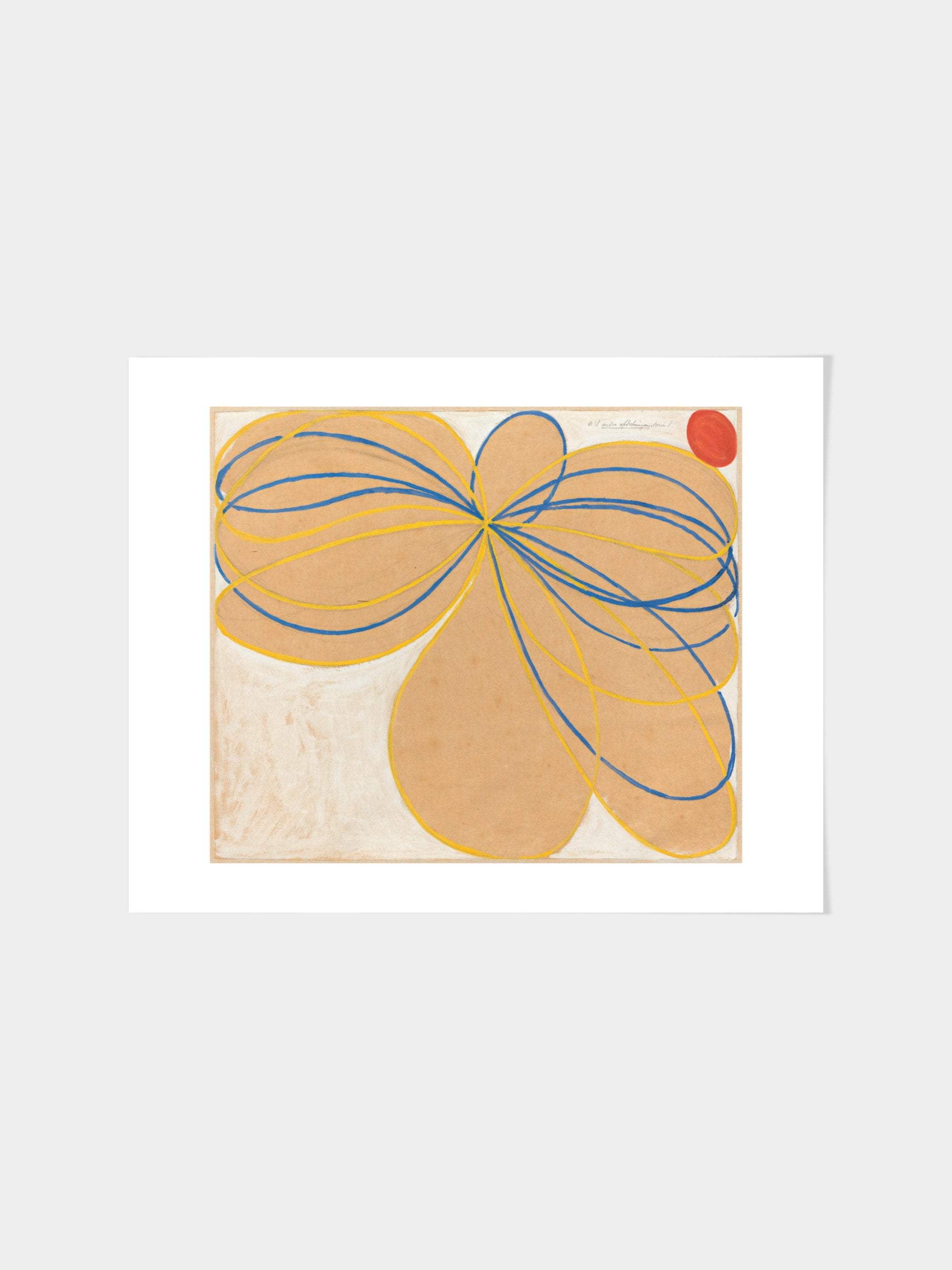 Hilma af Klint - Group V, The Seven-Pointed Stars, No. 1