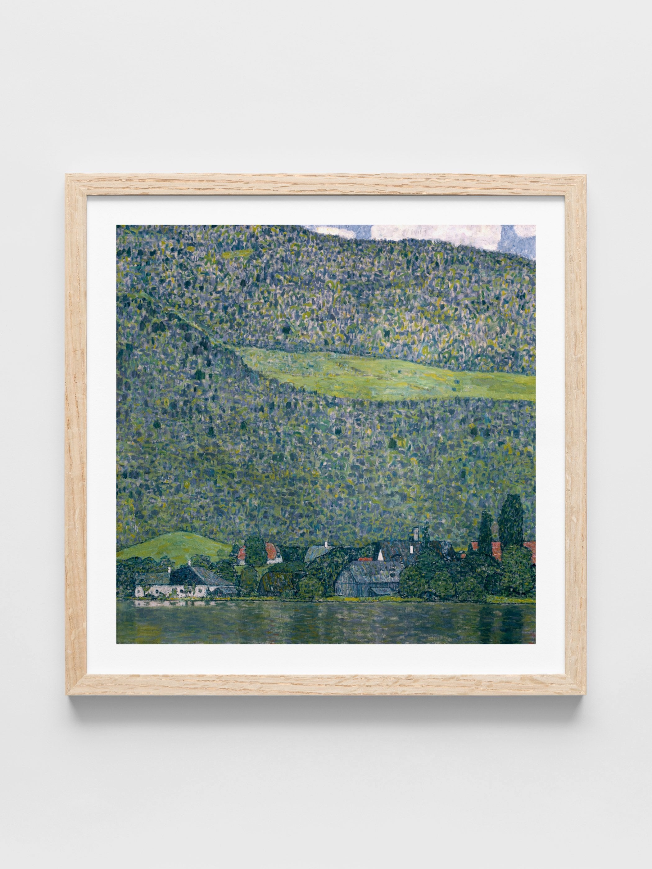 Gustav Klimt - View of a Chateau Unterach on Lake Attersee