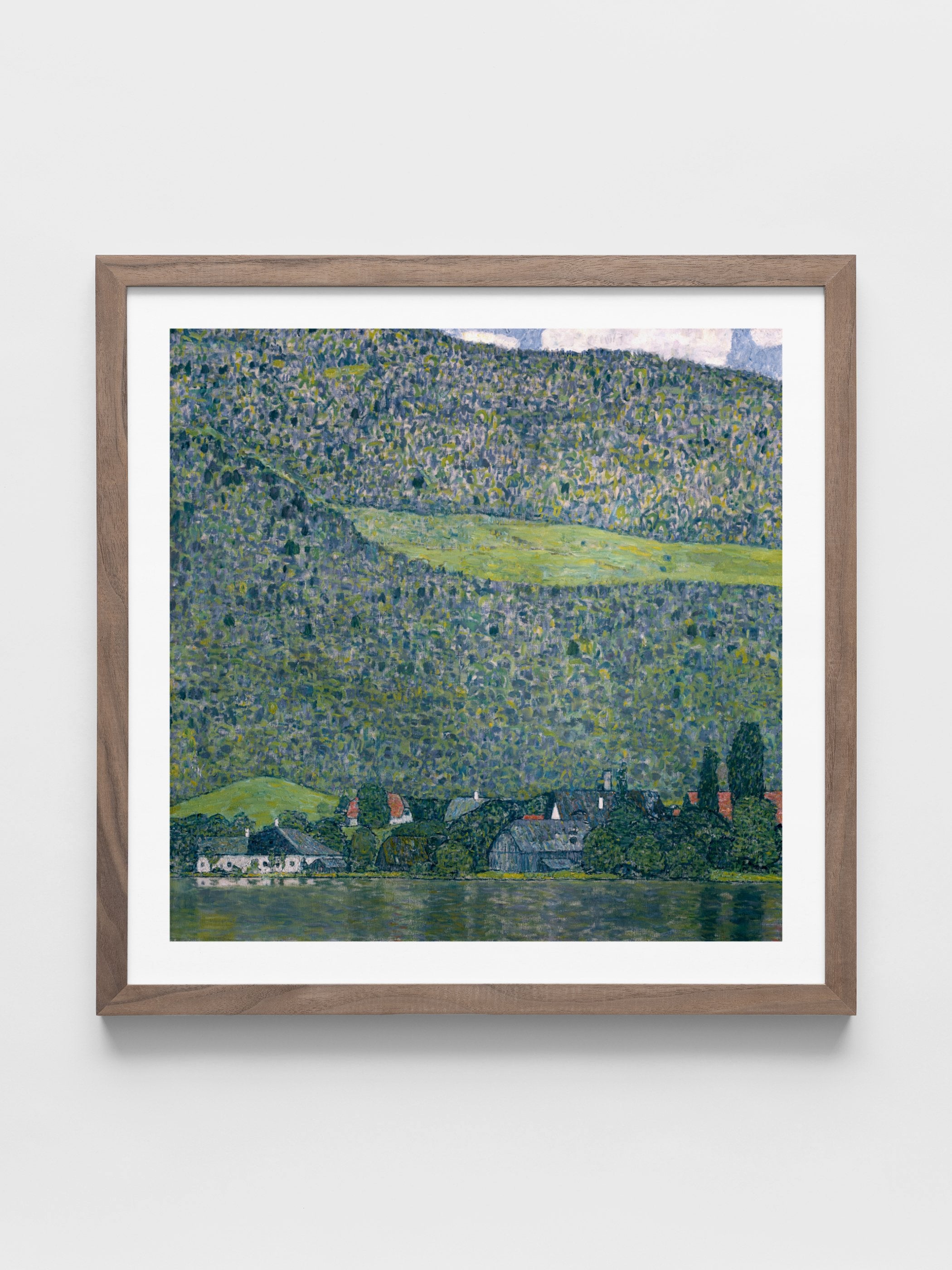 Gustav Klimt - View of a Chateau Unterach on Lake Attersee