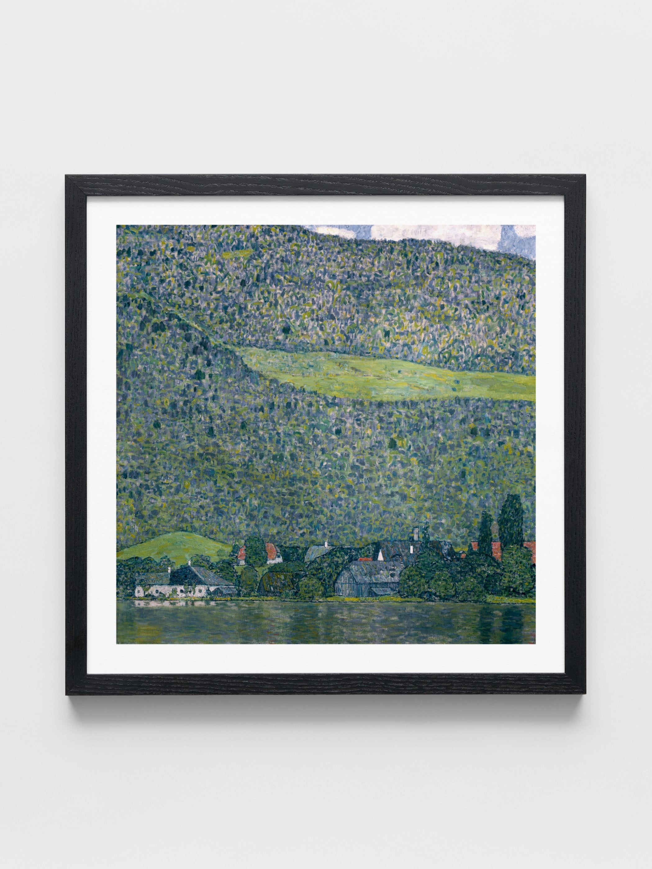 Gustav Klimt - View of a Chateau Unterach on Lake Attersee