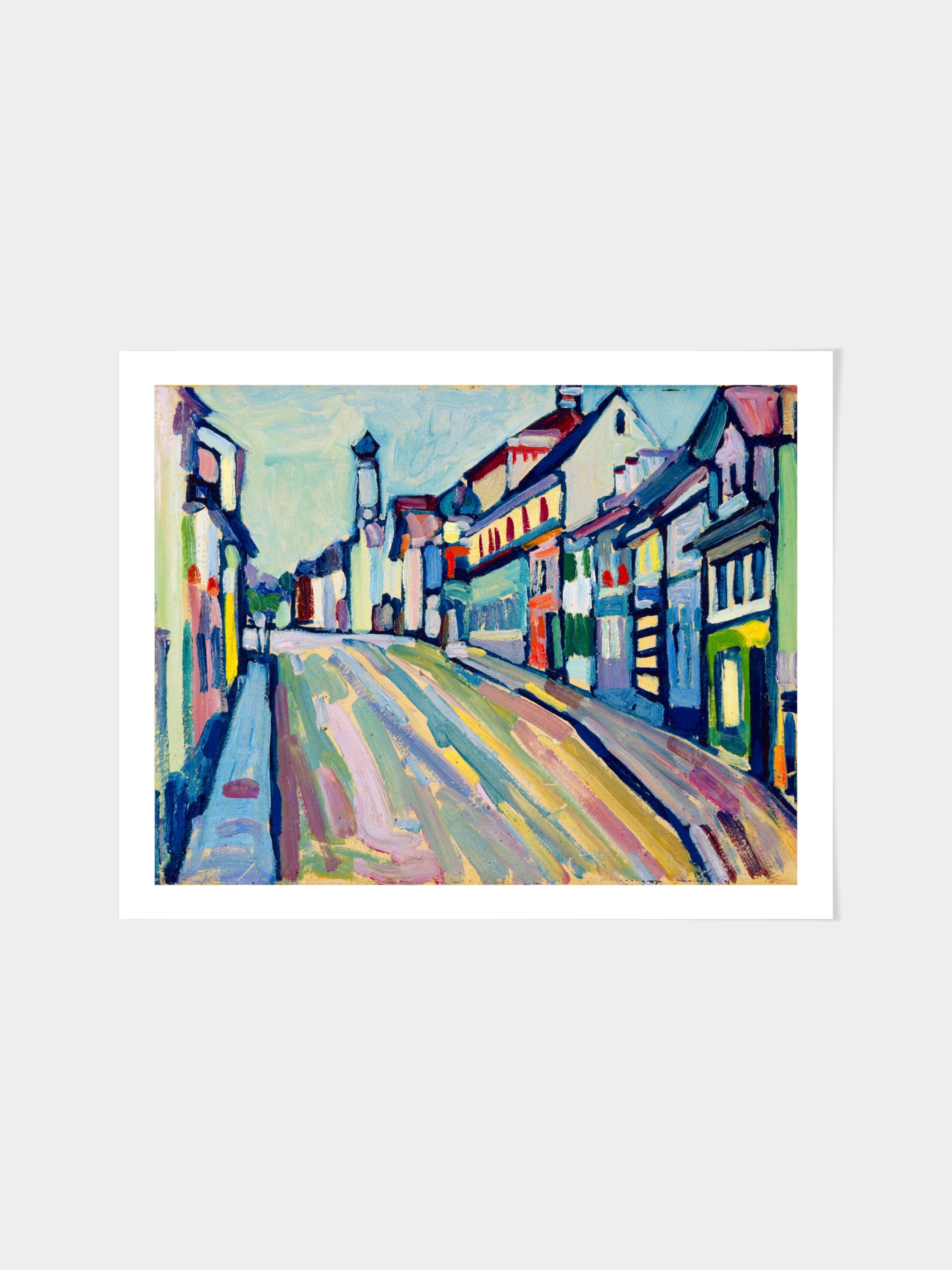 Wassily Kandinsky - Murnau - Untermarkt