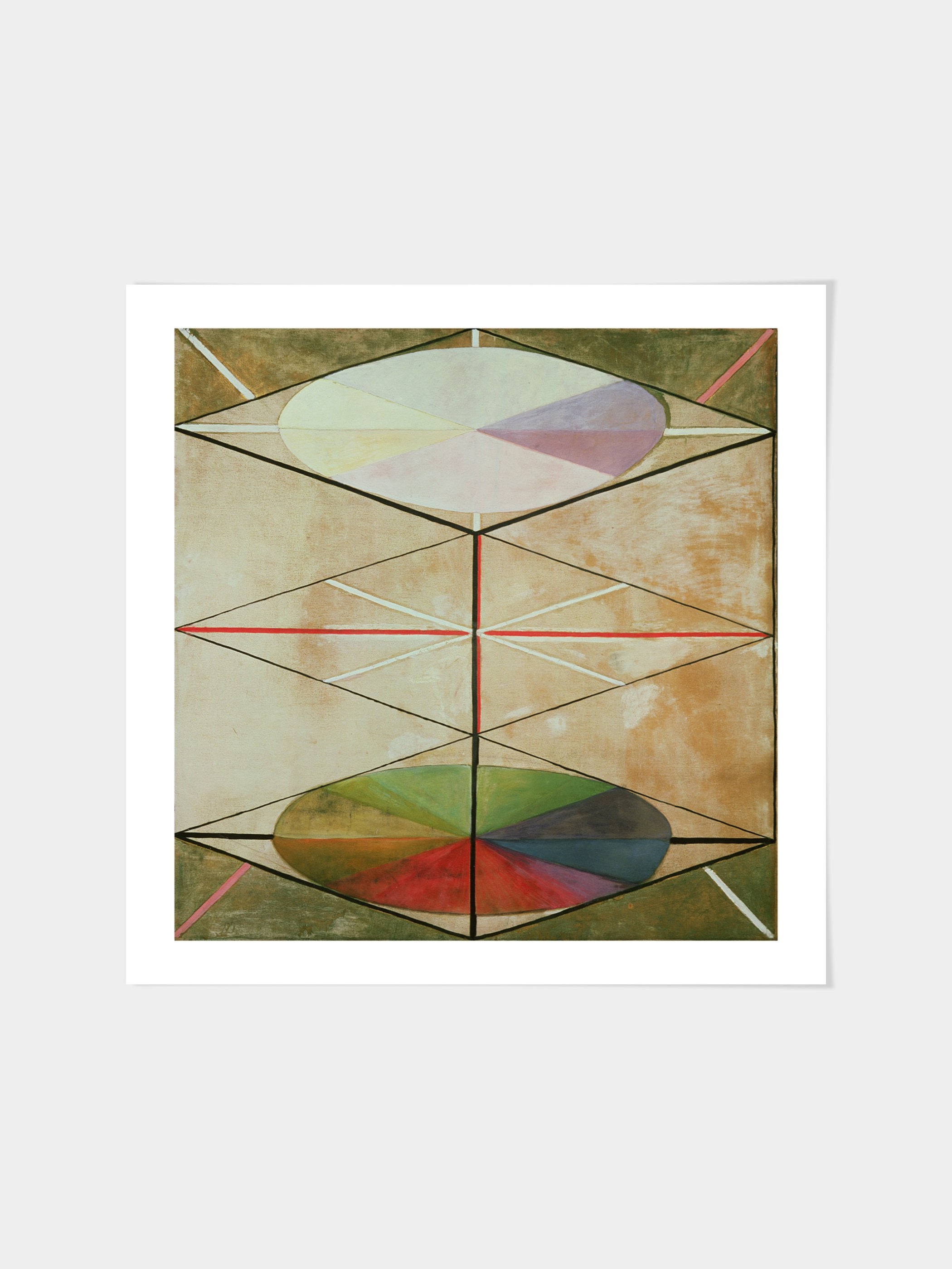 Hilma af Klint - Group IX/SUW, No. 23. The Swan, No. 23
