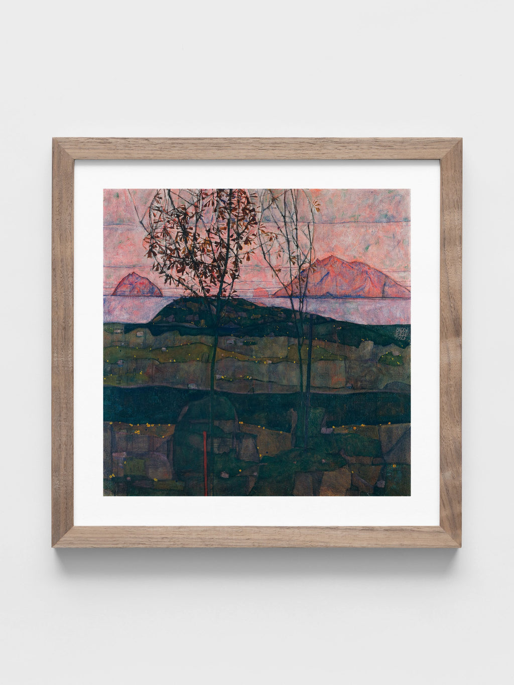Egon Schiele - Setting Sun