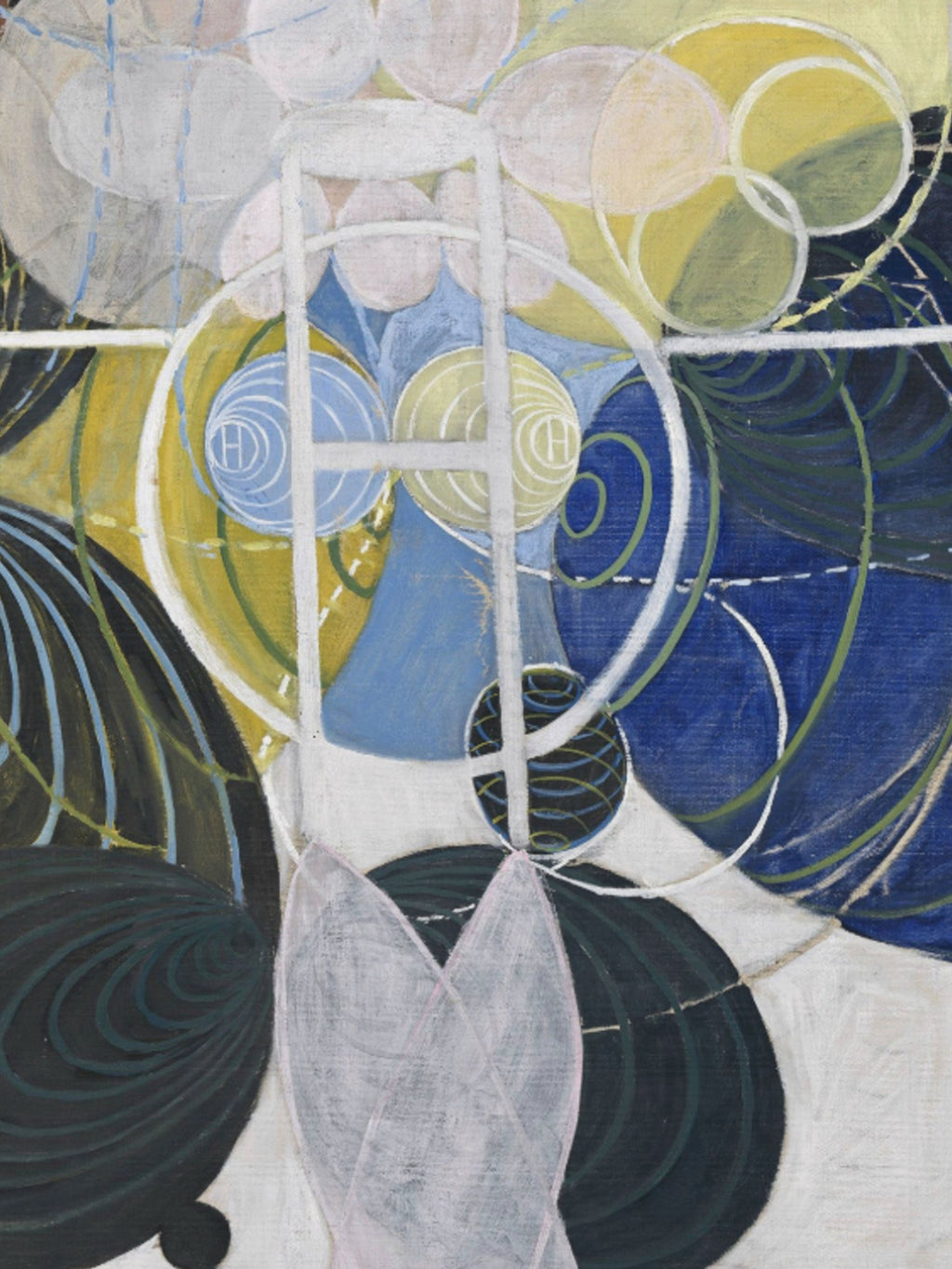 Hilma af Klint - The Large Figure Paintings, No. 5, Group III, The Key to All Works to Date