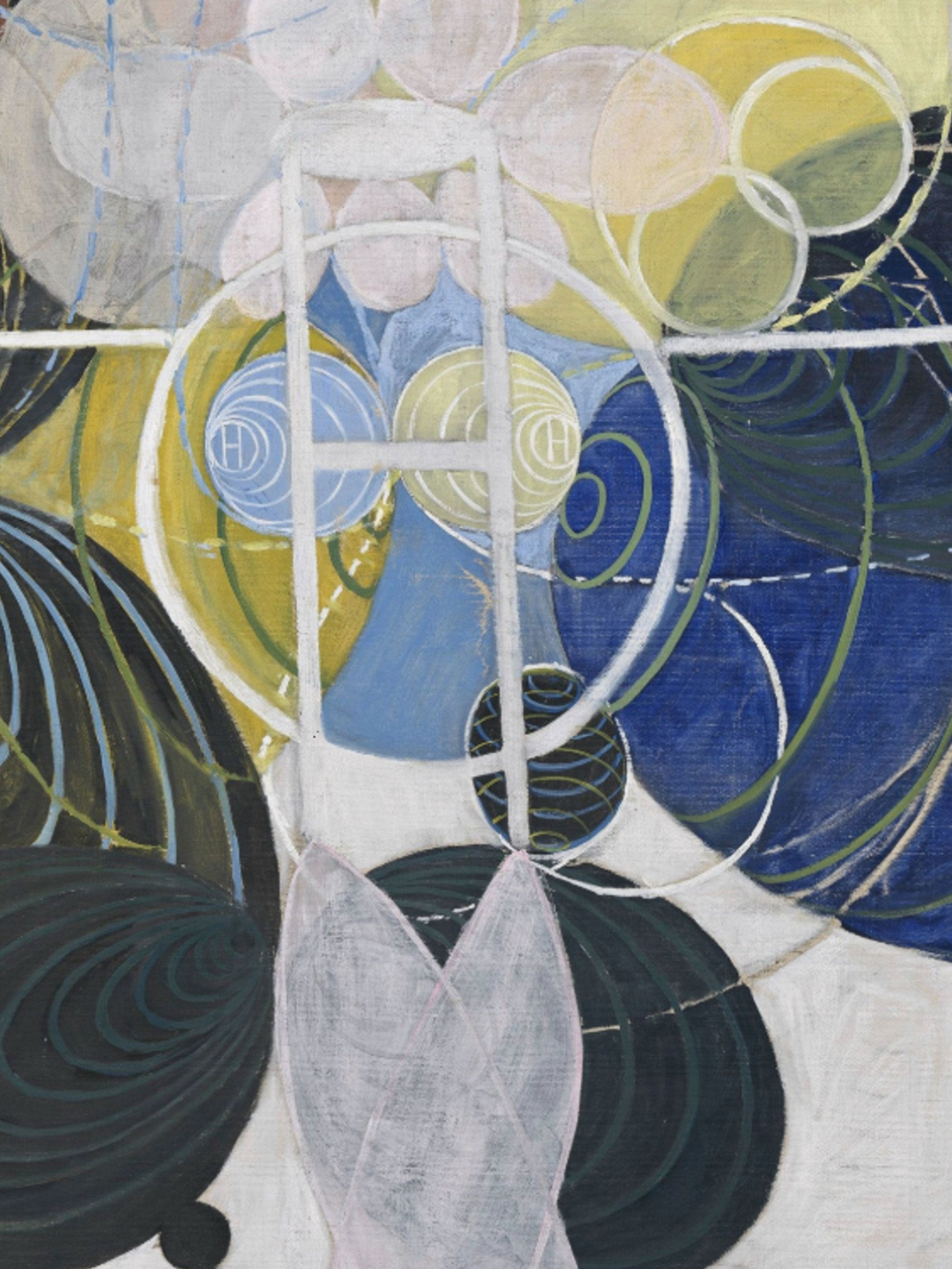 Hilma af Klint - The Large Figure Paintings, No. 5, Group III, The Key to All Works to Date