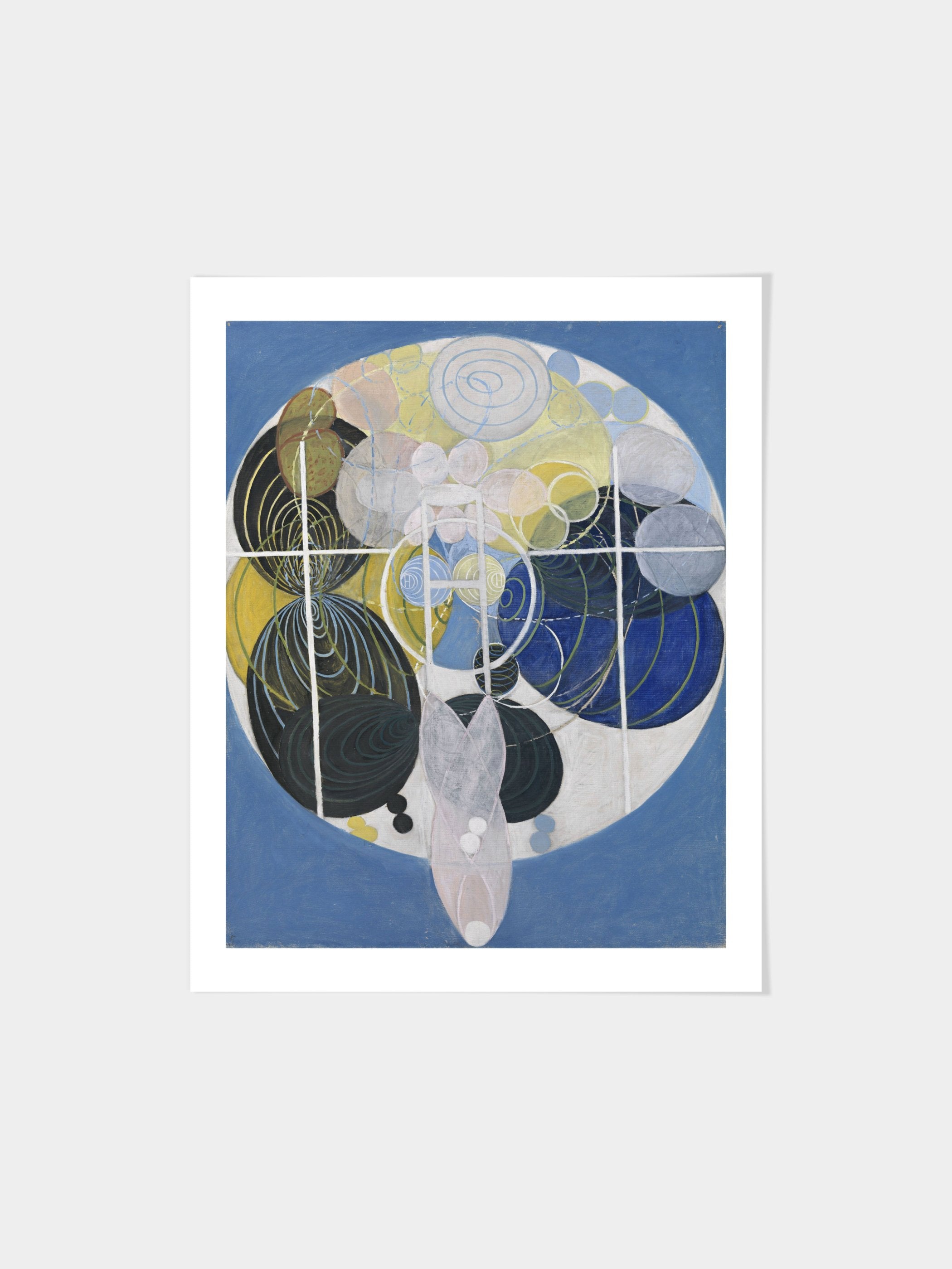 Hilma af Klint - The Large Figure Paintings, No. 5, Group III, The Key to All Works to Date