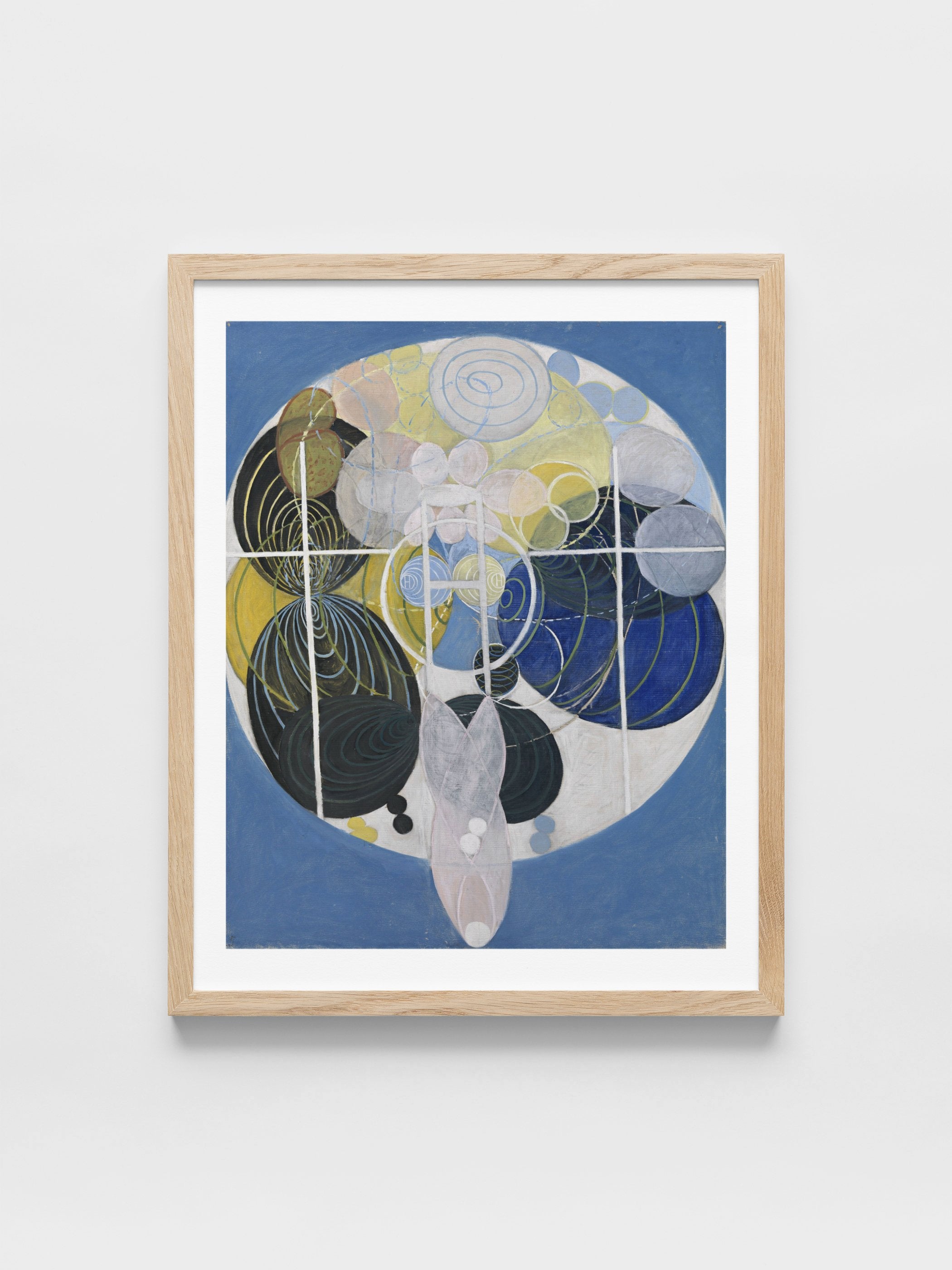 Hilma af Klint - The Large Figure Paintings, No. 5, Group III, The Key to All Works to Date