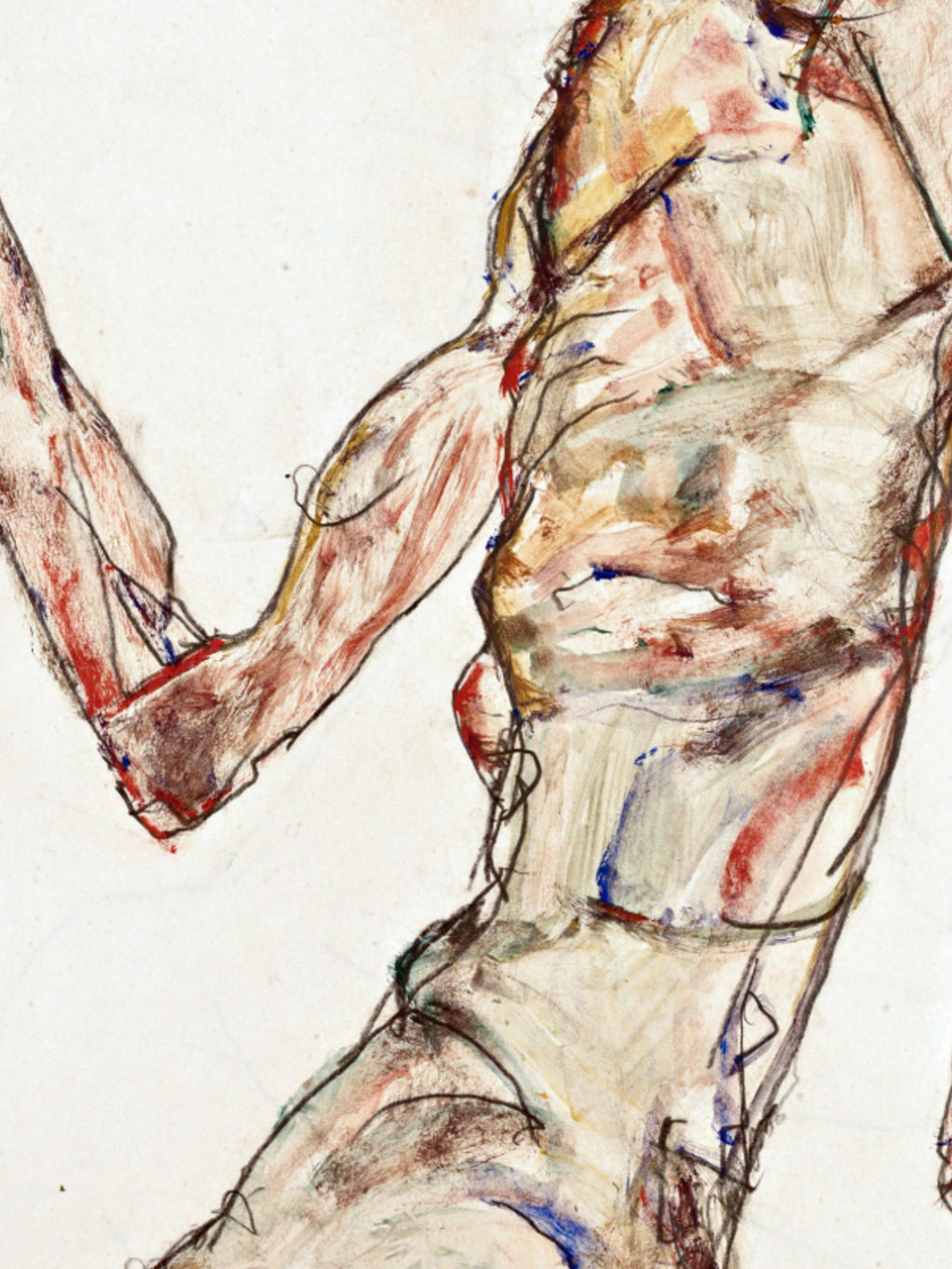 Egon Schiele - The Dancer