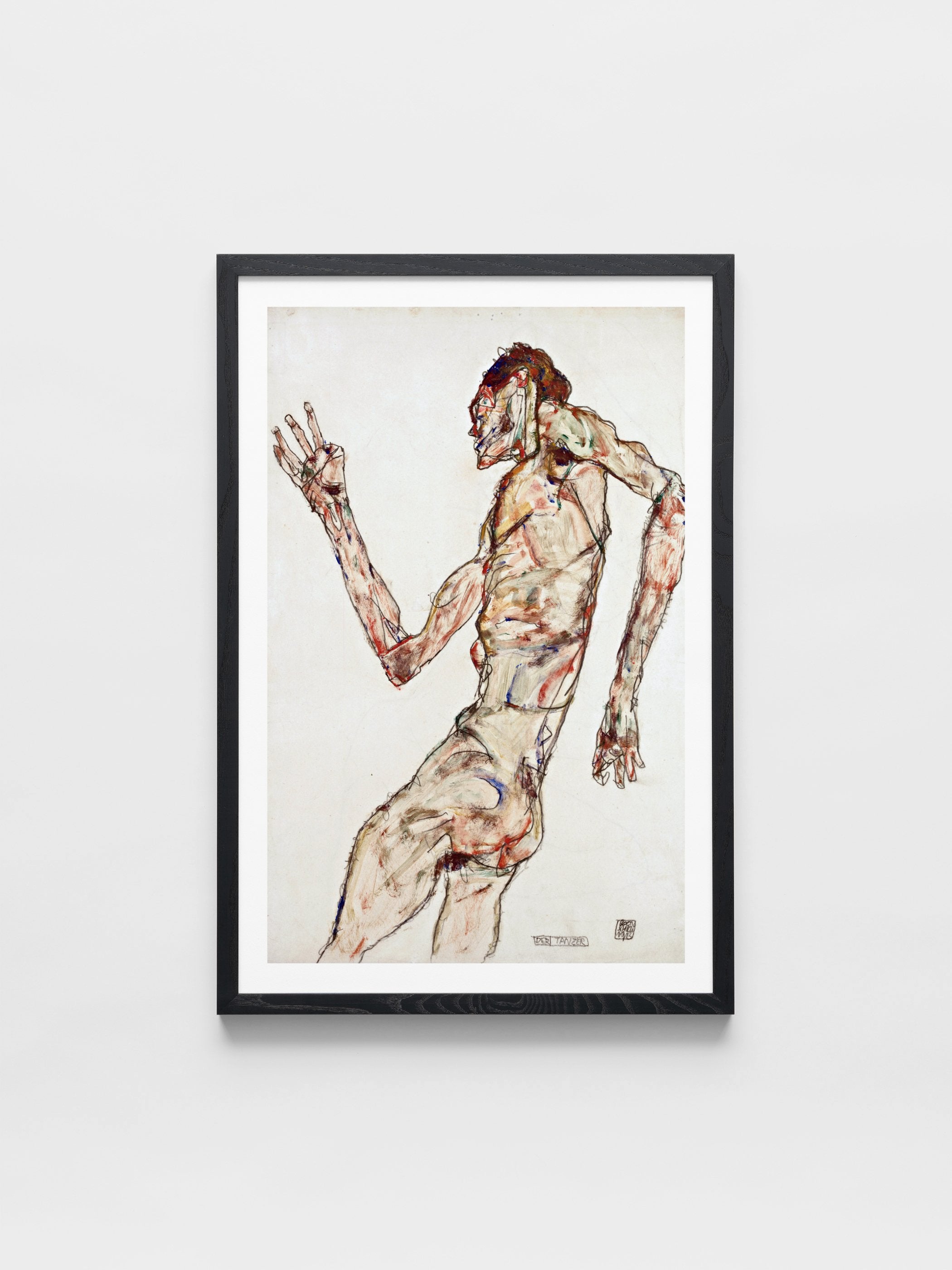 Egon Schiele - The Dancer
