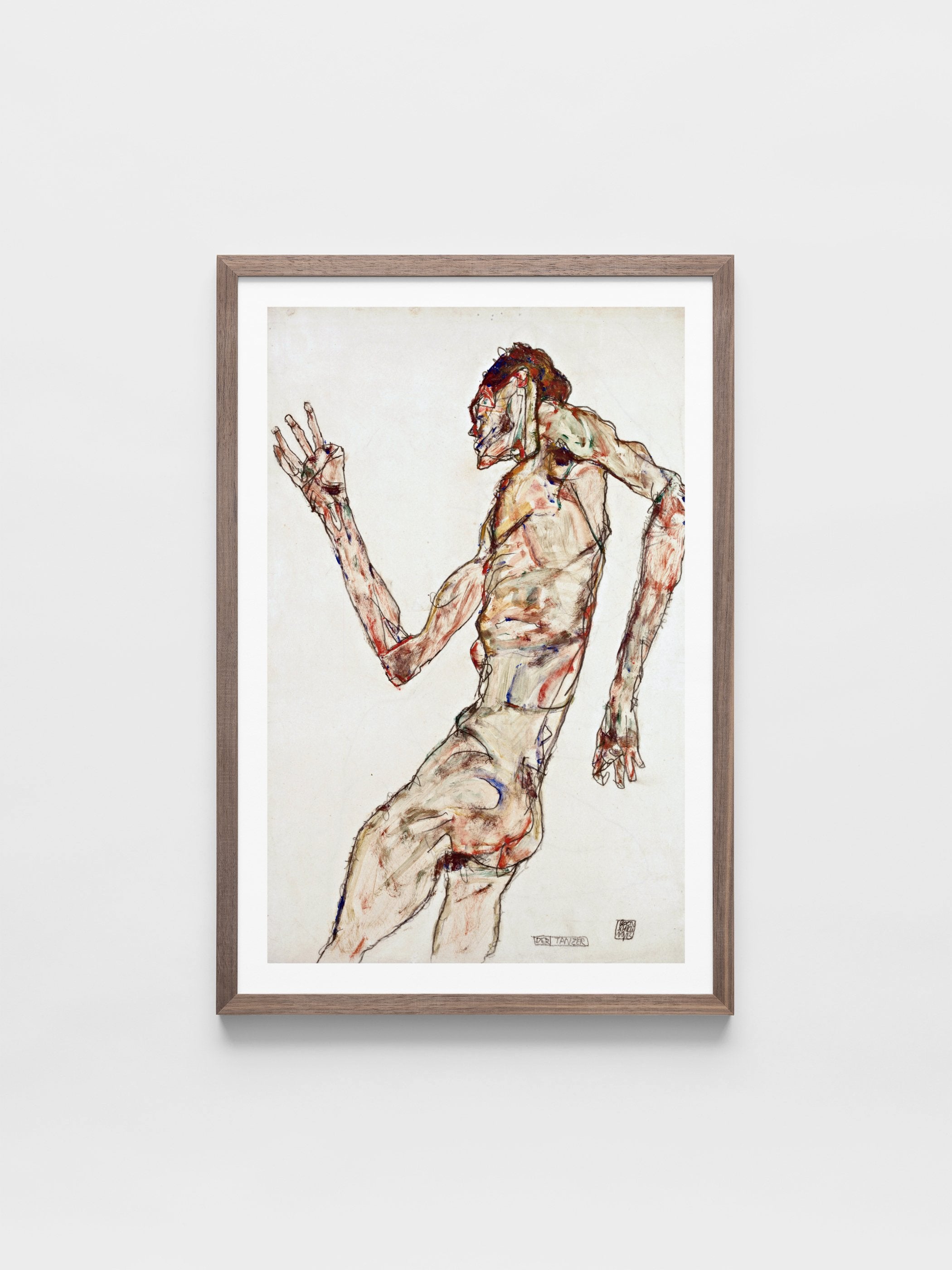 Egon Schiele - The Dancer