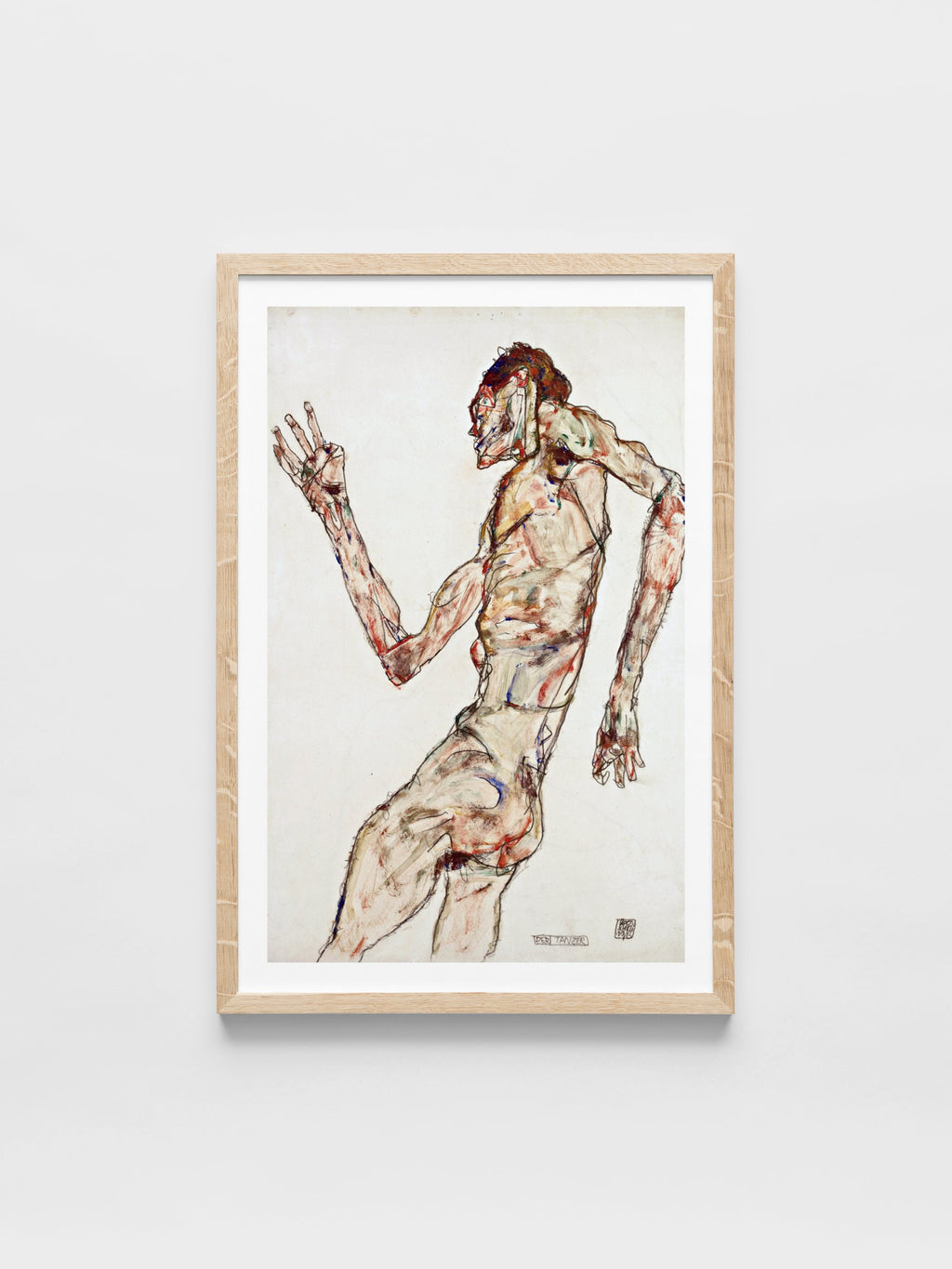 Egon Schiele - The Dancer