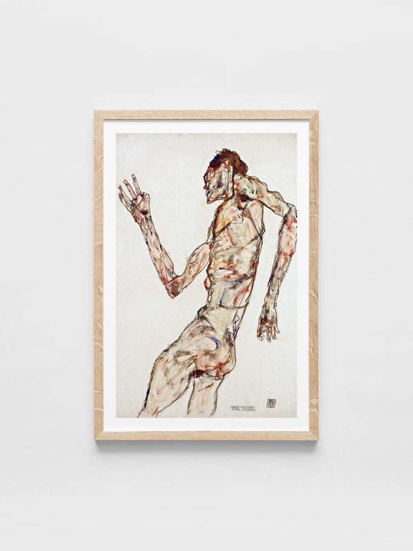 Egon Schiele - The Dancer