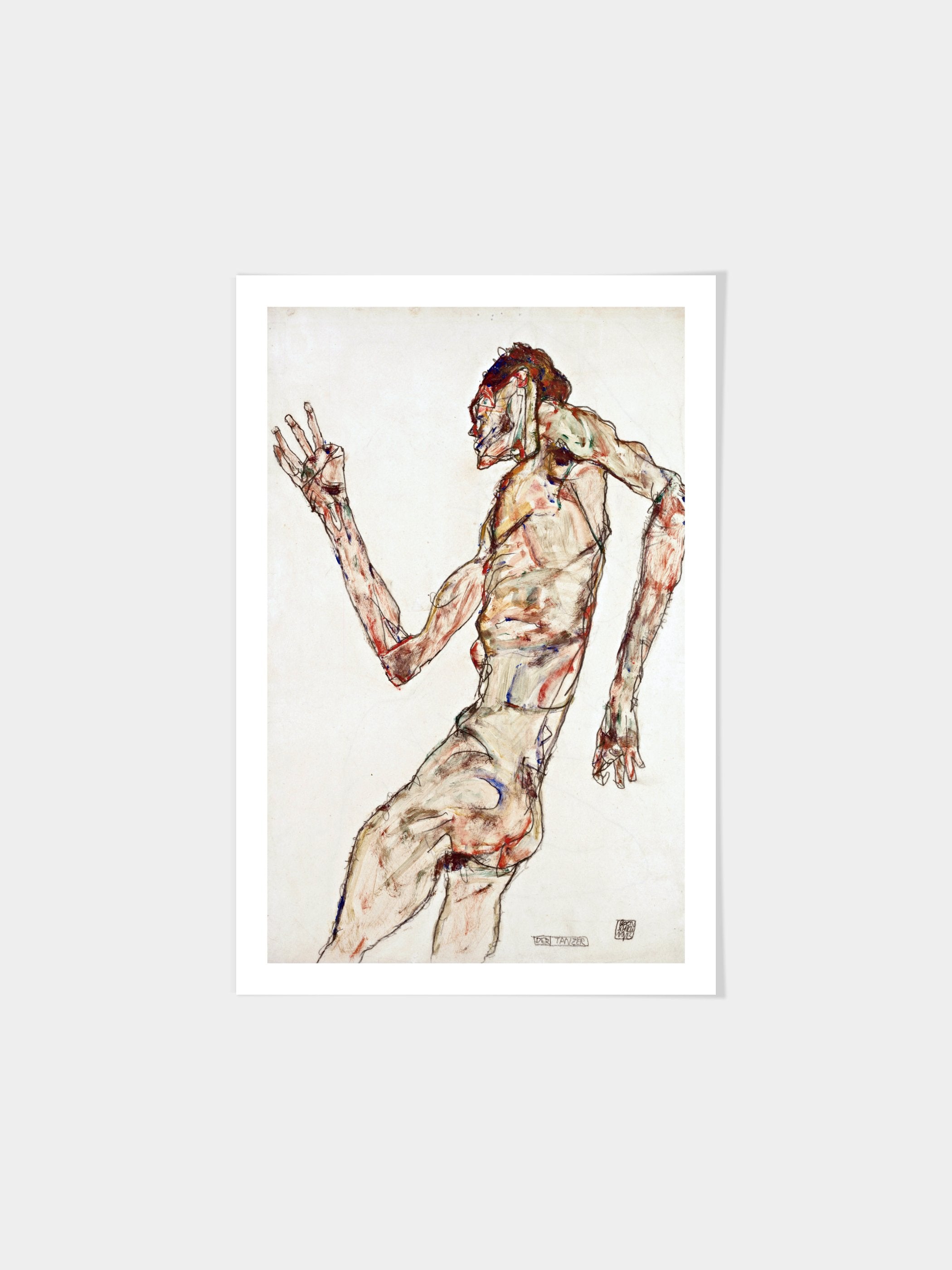 Egon Schiele - The Dancer