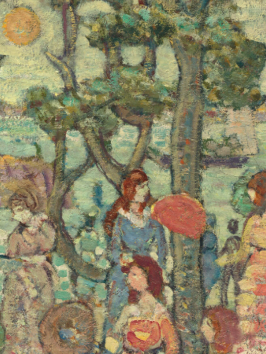 Maurice Prendergast - Landscape with Figures