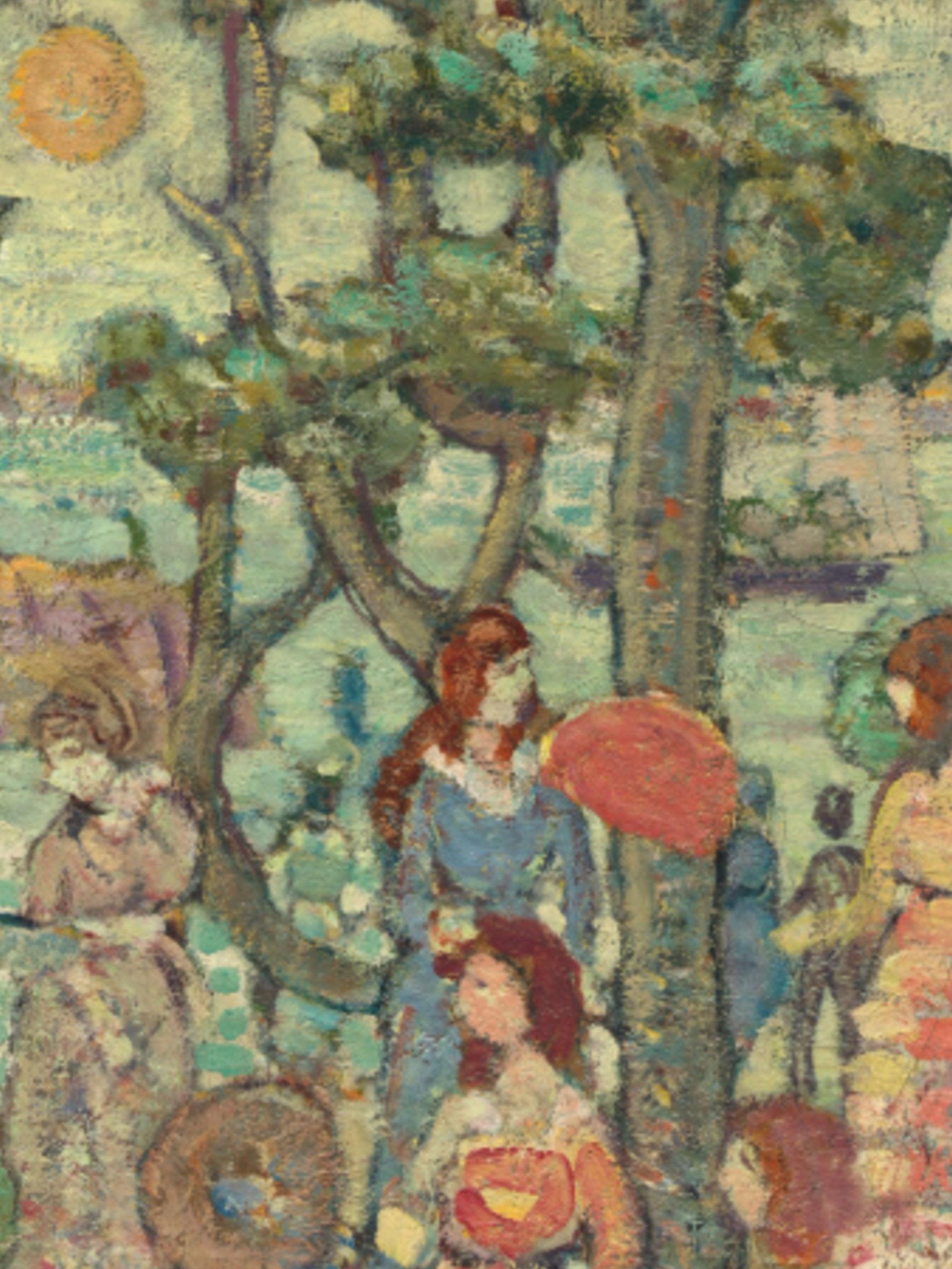 Maurice Prendergast - Landscape with Figures