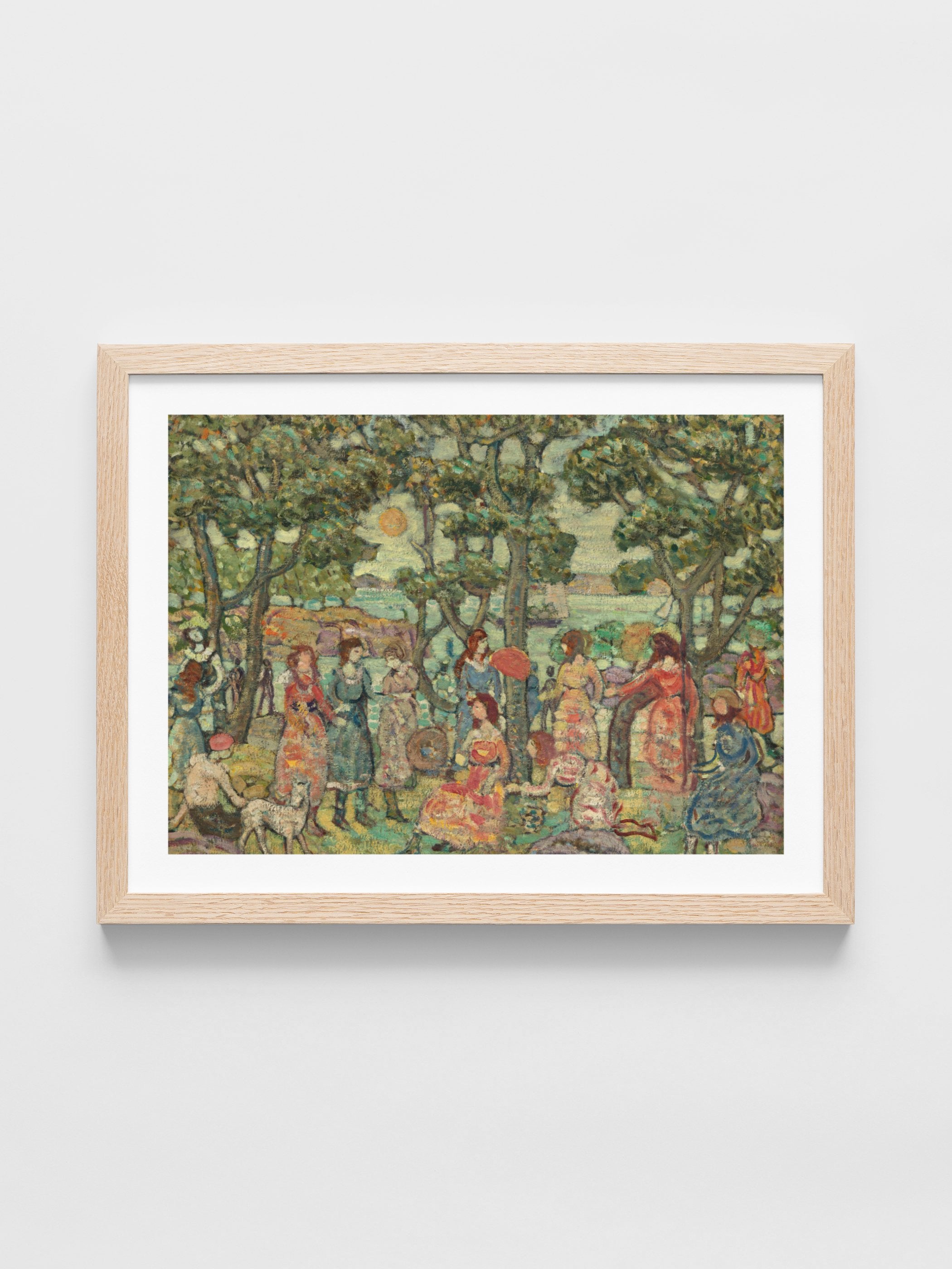 Maurice Prendergast - Landscape with Figures