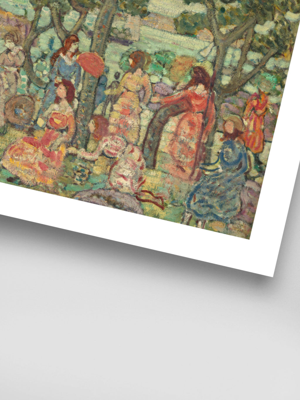 Maurice Prendergast - Landscape with Figures