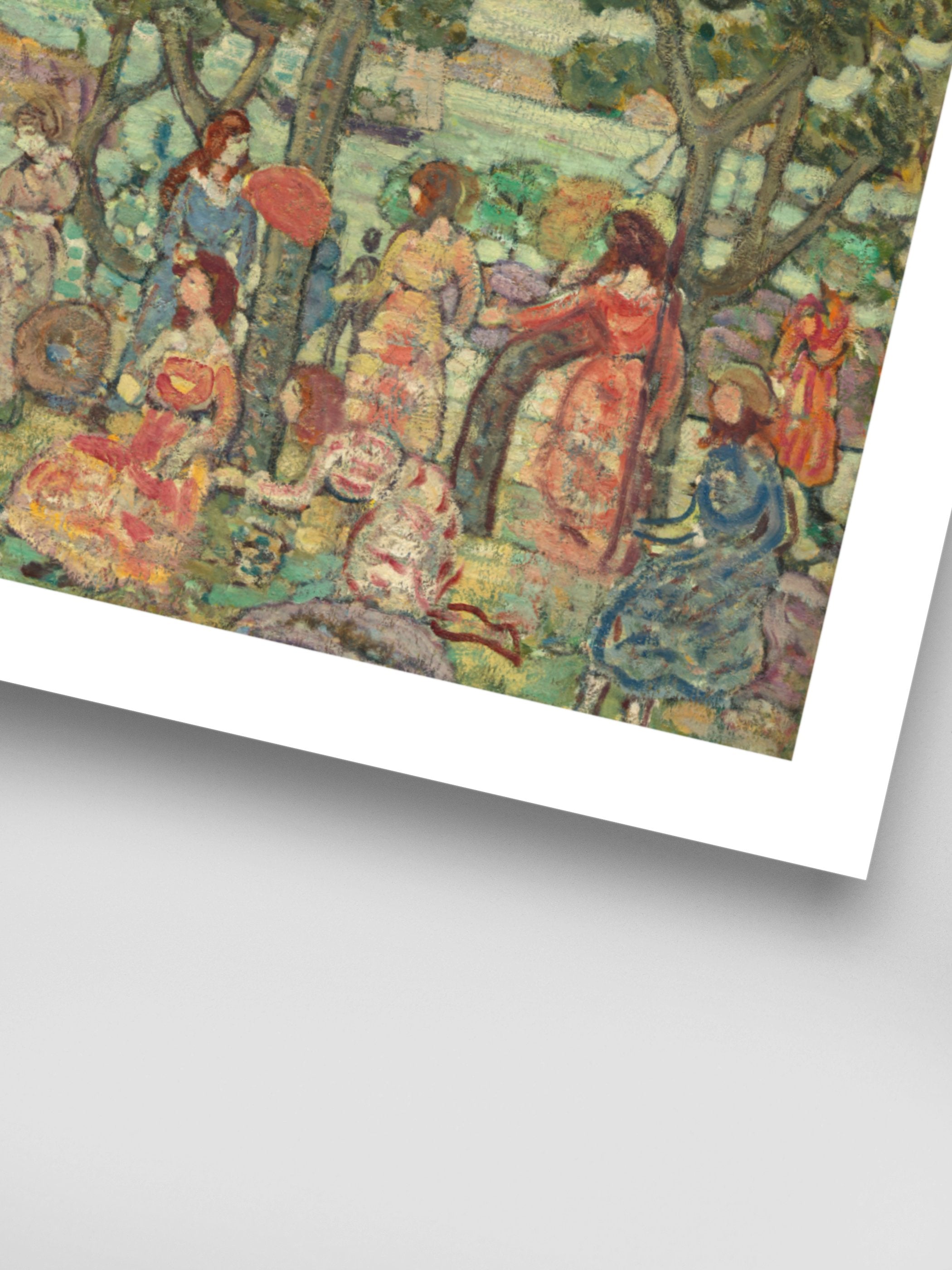 Maurice Prendergast - Landscape with Figures
