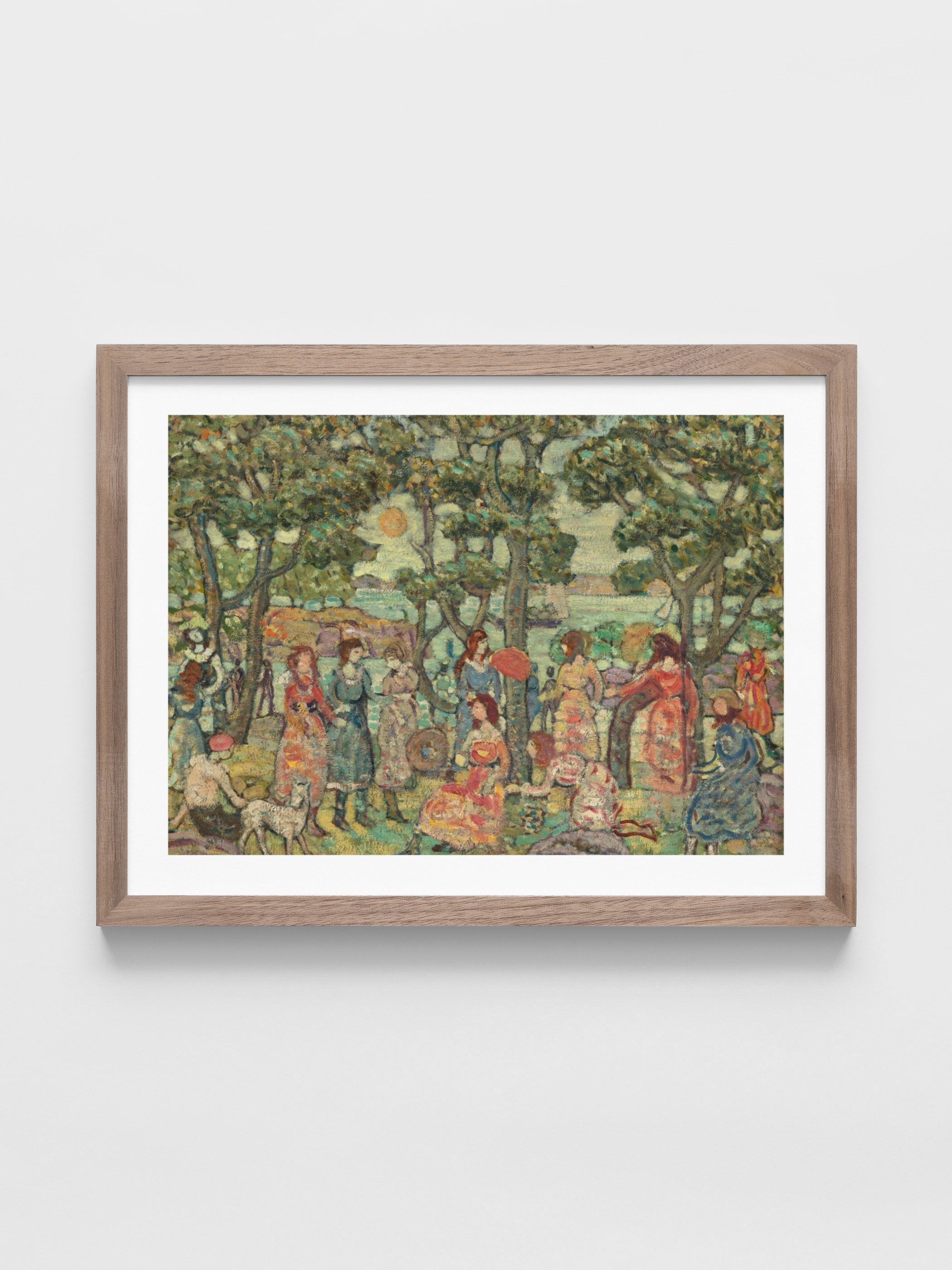Maurice Prendergast - Landscape with Figures