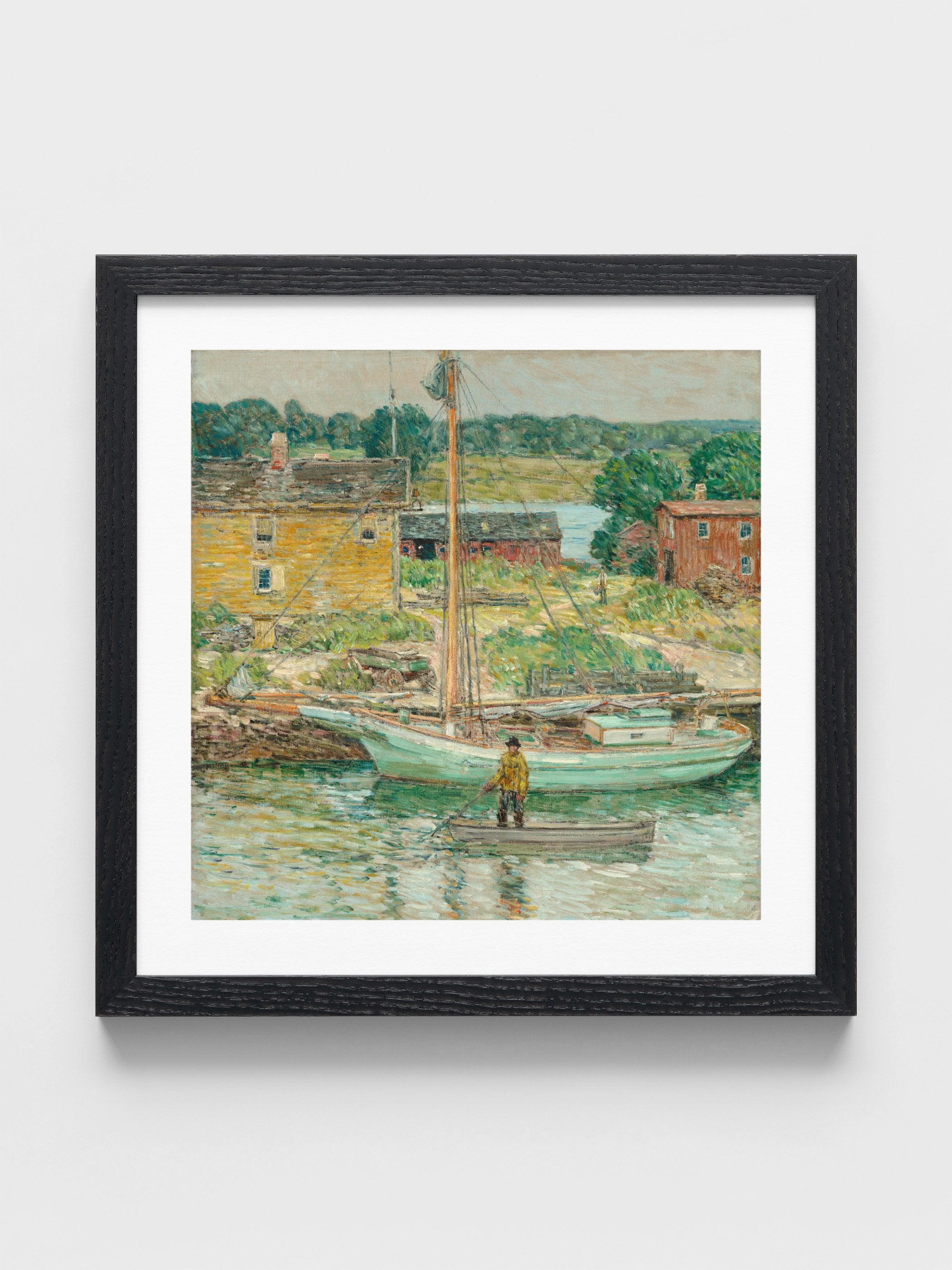 Childe Hassam - Oyster Sloop, Cos Cob
