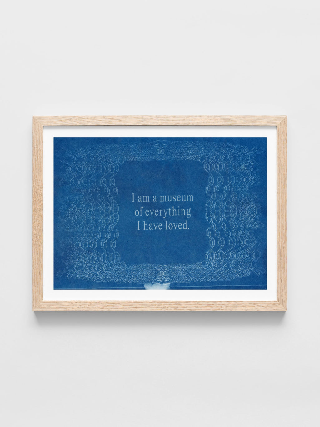 Jordan Schiffer - Cyanotype of Memories