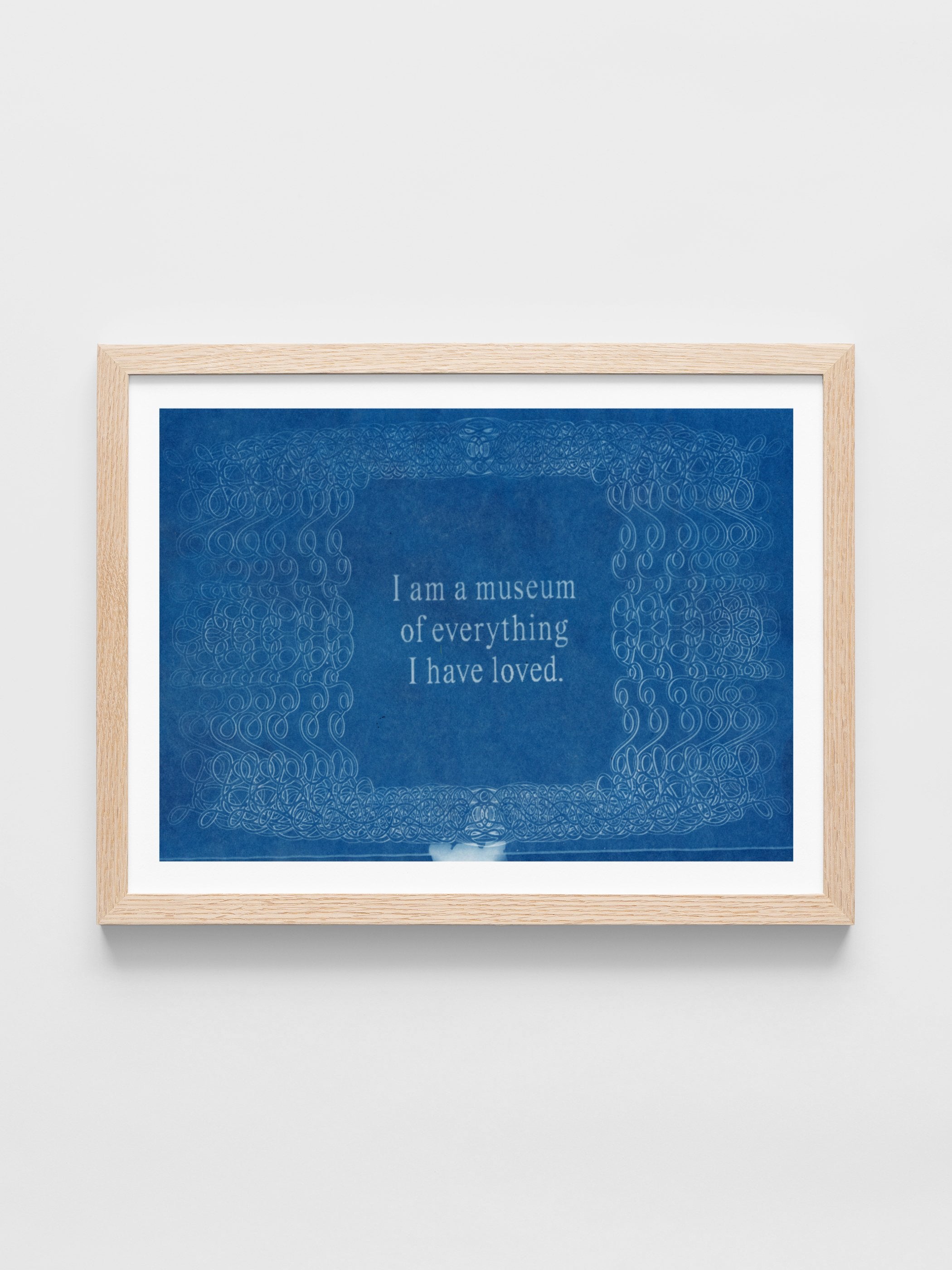Jordan Schiffer - Cyanotype of Memories
