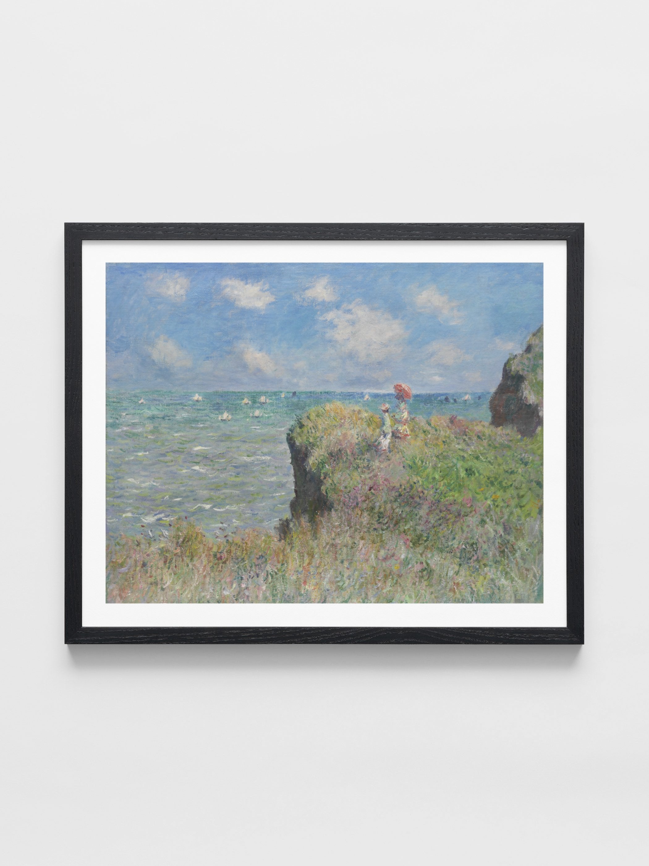 Claude Monet - Cliff Walk at Pourville
