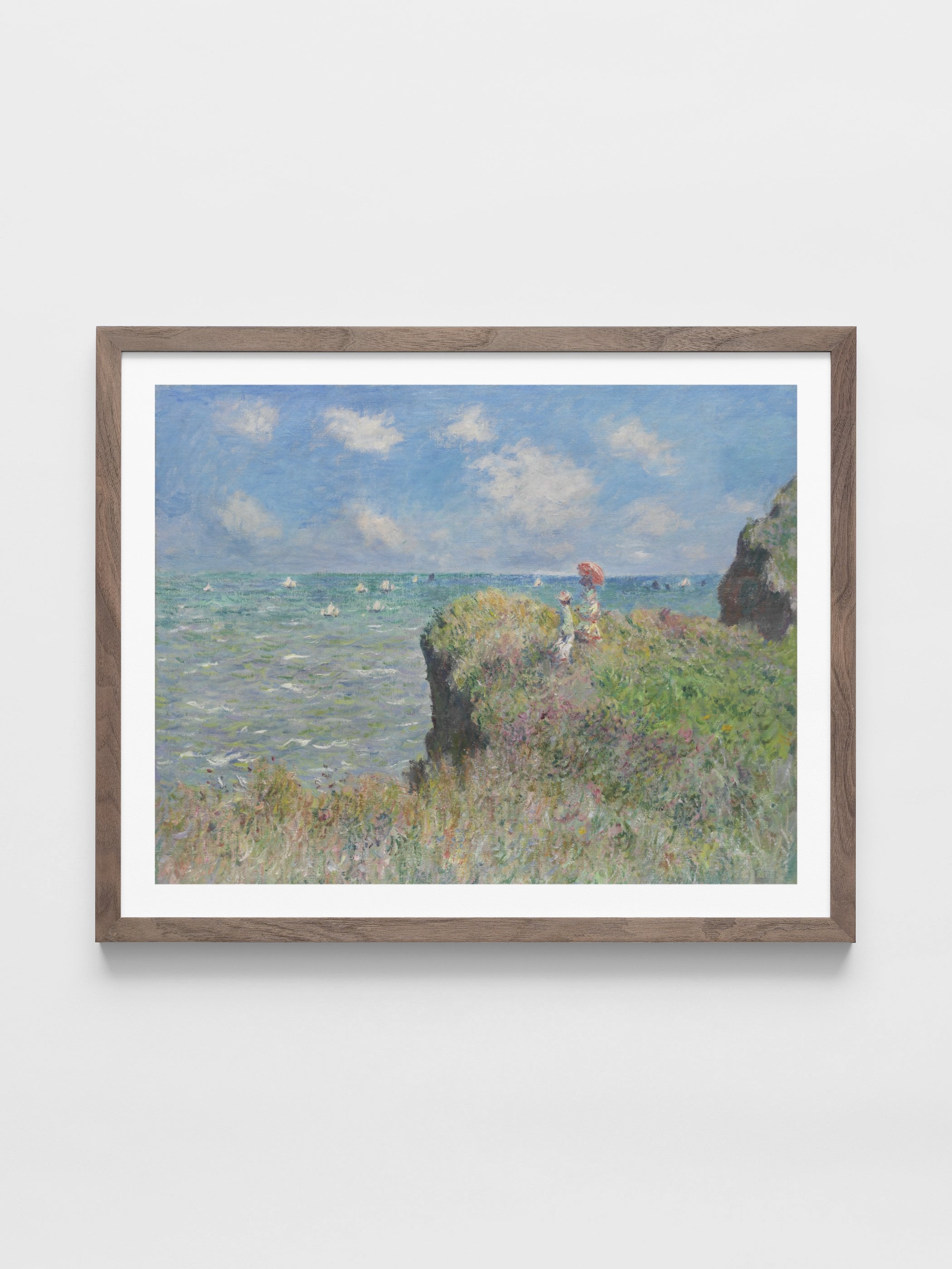 Claude Monet - Cliff Walk at Pourville