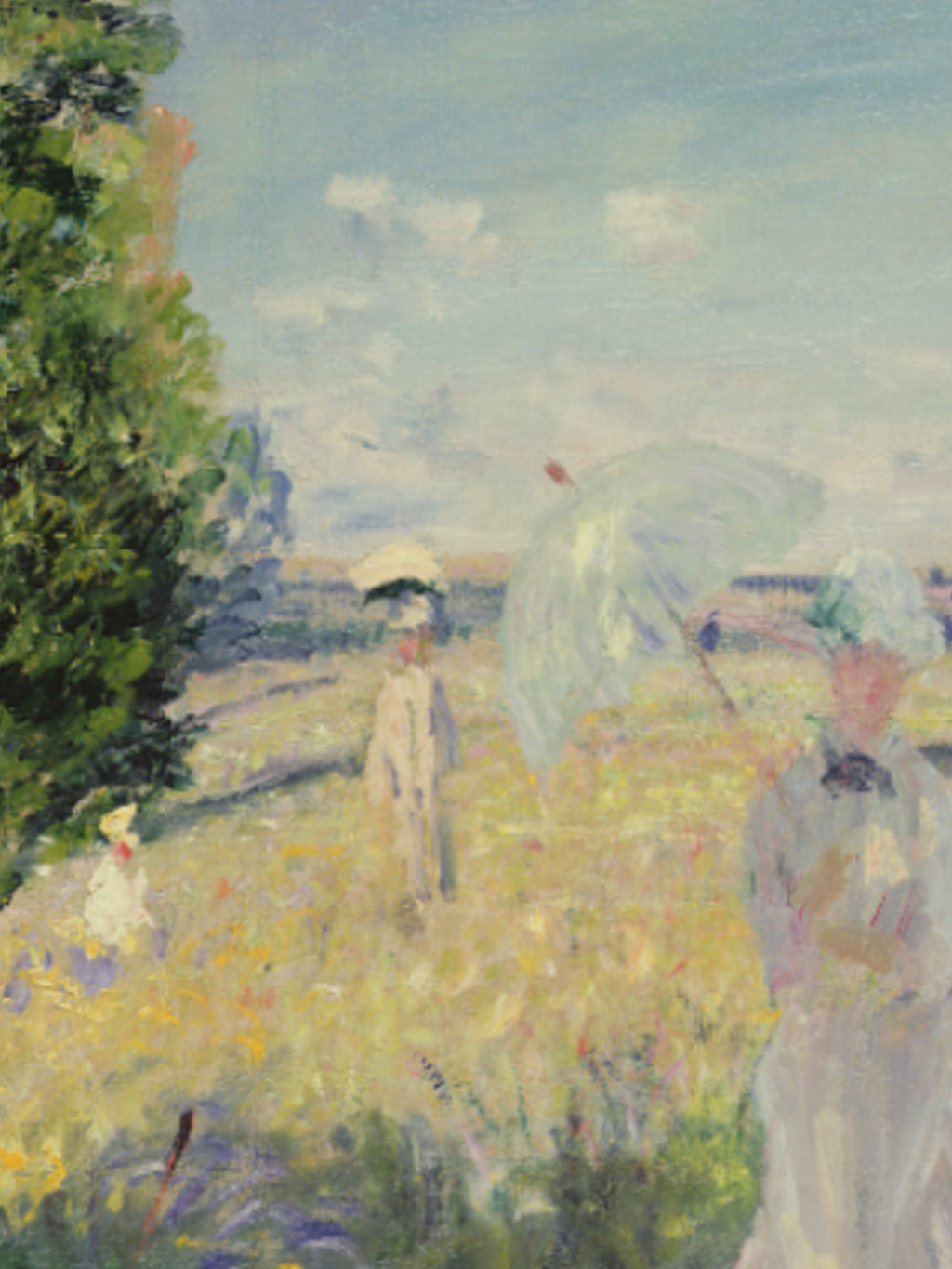 Claude Monet - The Promenade, Argenteuil