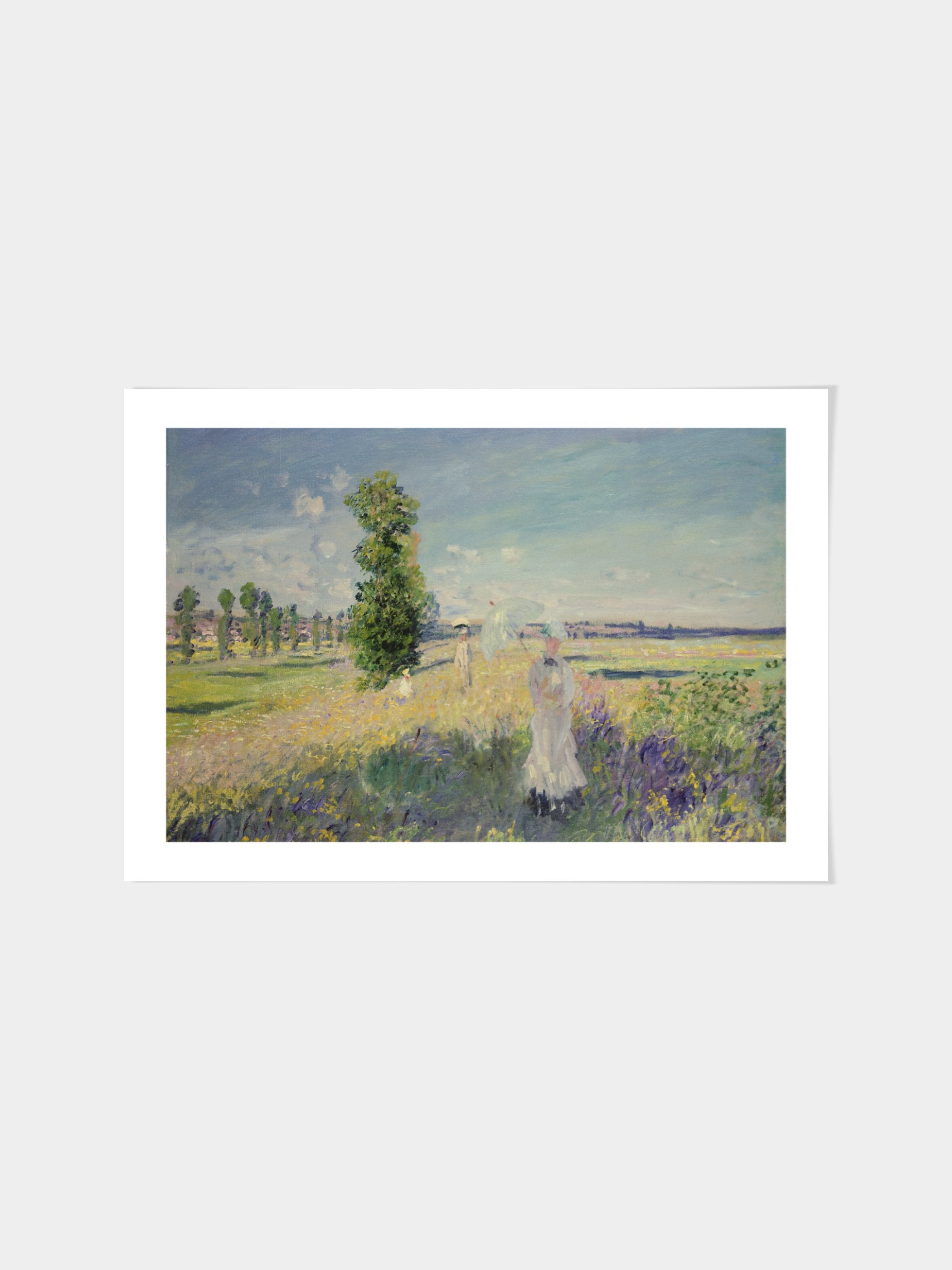 Claude Monet - The Promenade, Argenteuil