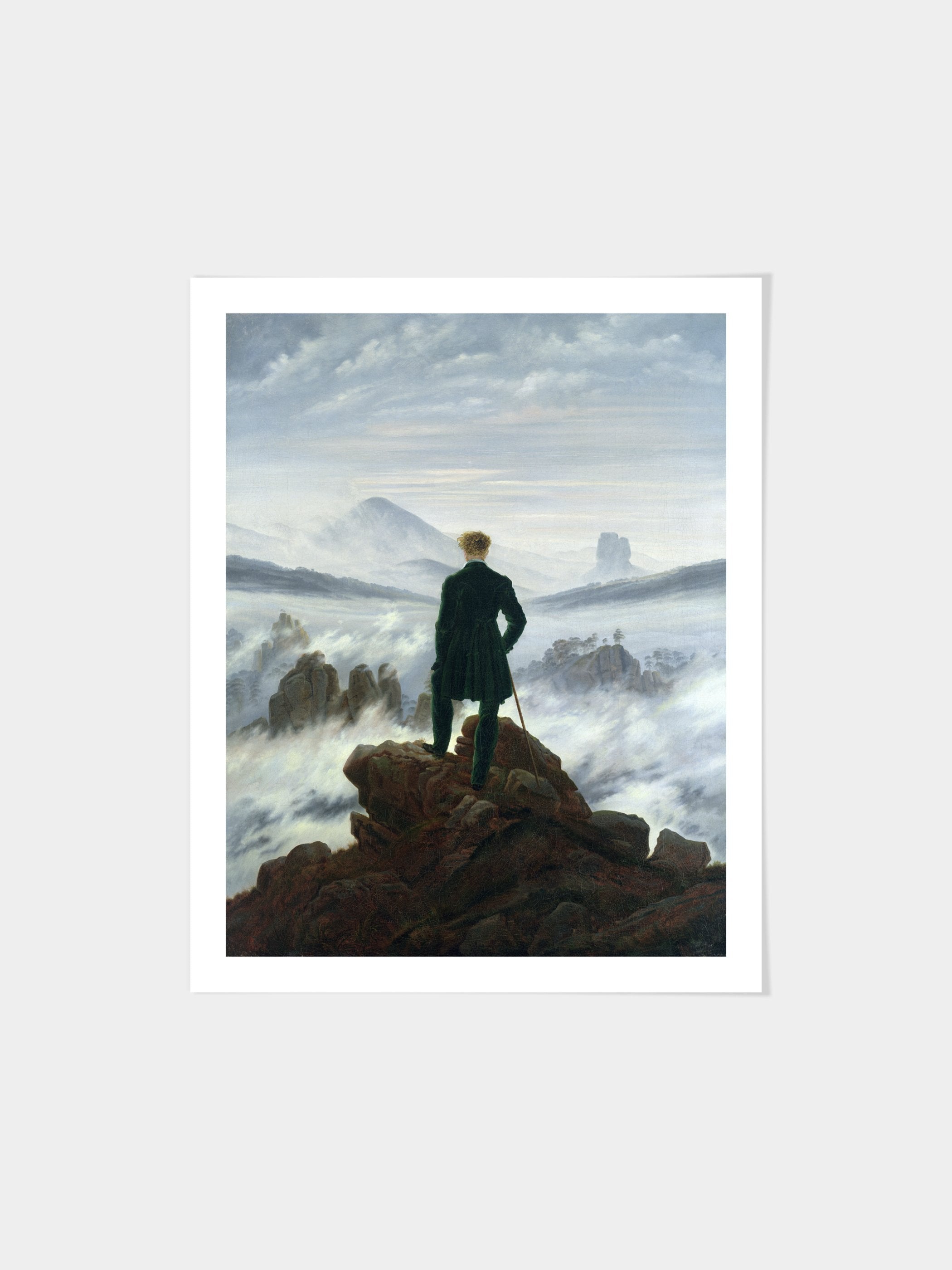 Caspar David Friedrich - The Wanderer above the Sea of Fog