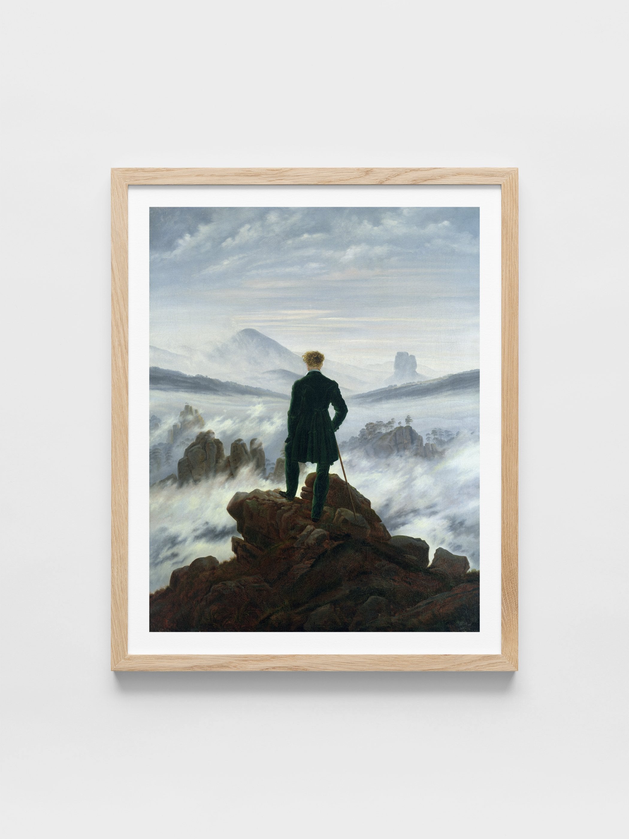 Caspar David Friedrich - The Wanderer above the Sea of Fog
