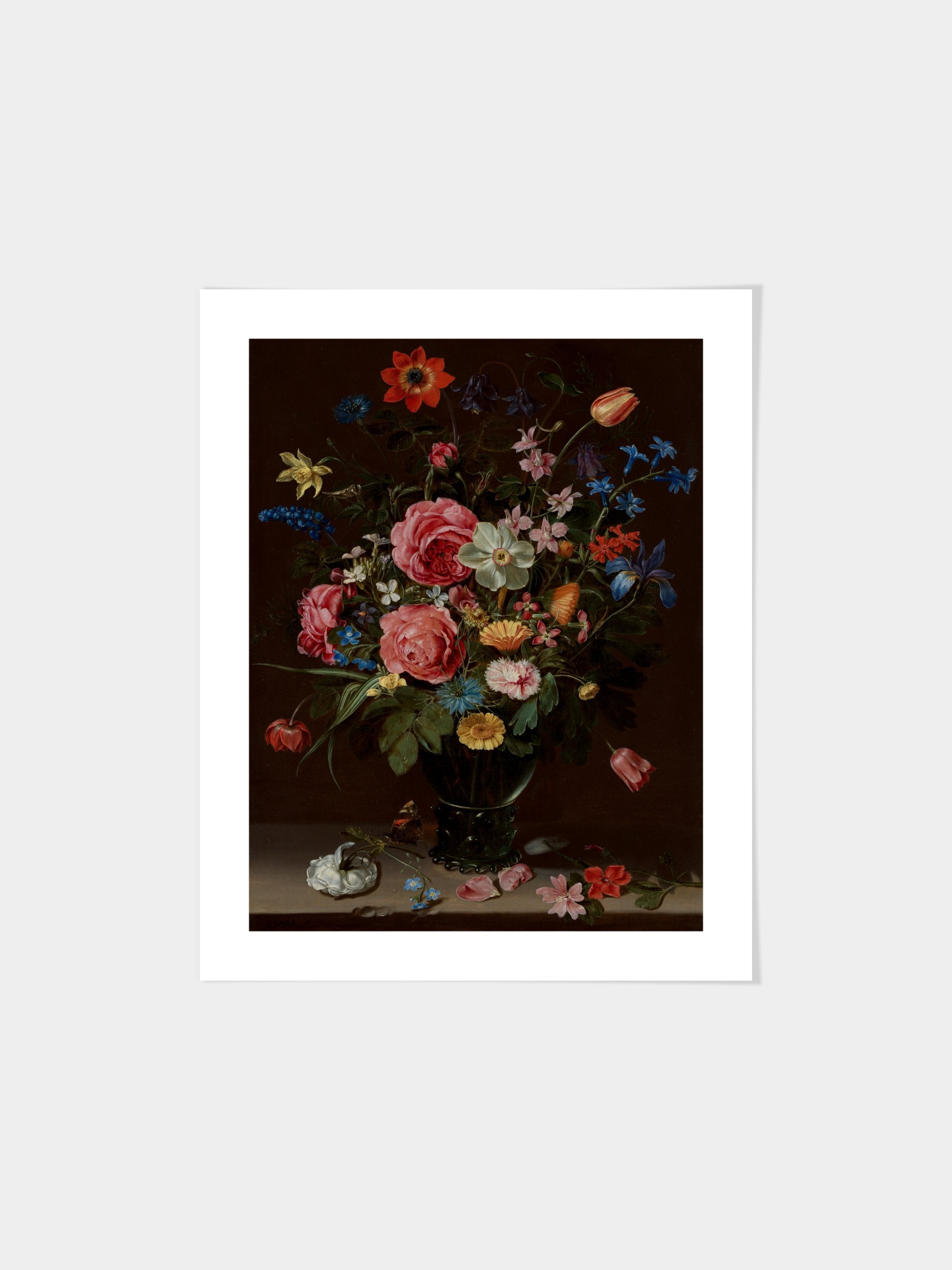 Clara Peeters - A Bouquet of Flowers