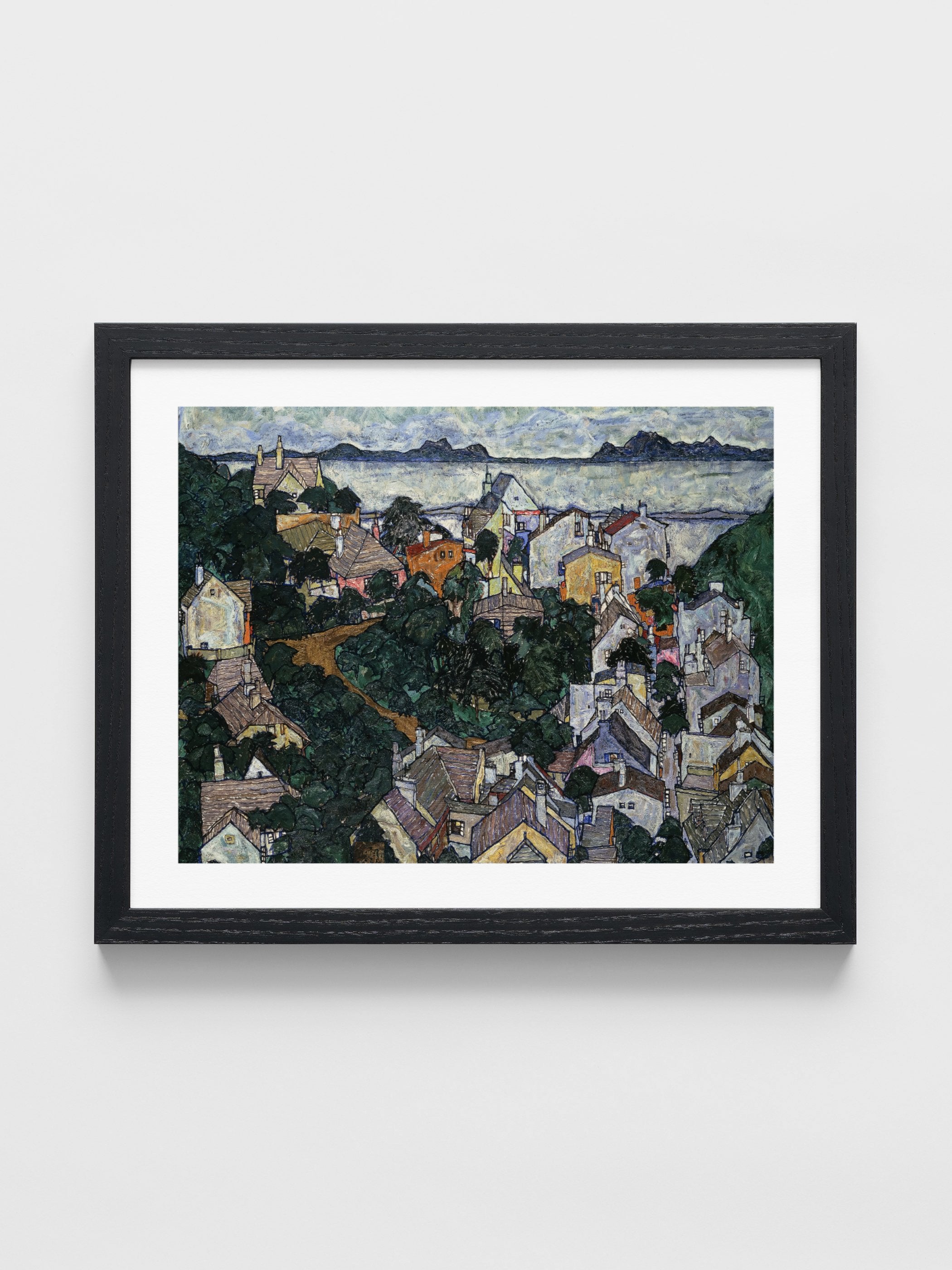 Egon Schiele - Summer Landscape; Sommerlandschaft