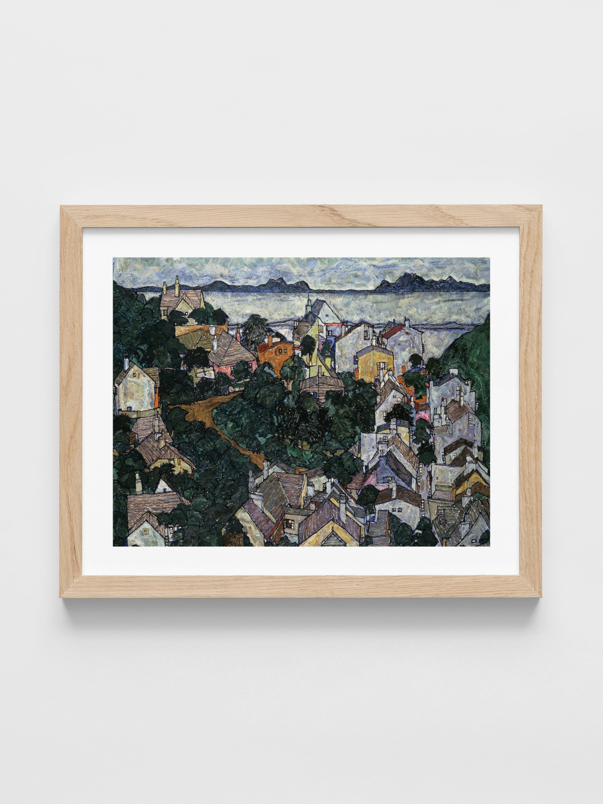 Egon Schiele - Summer Landscape; Sommerlandschaft