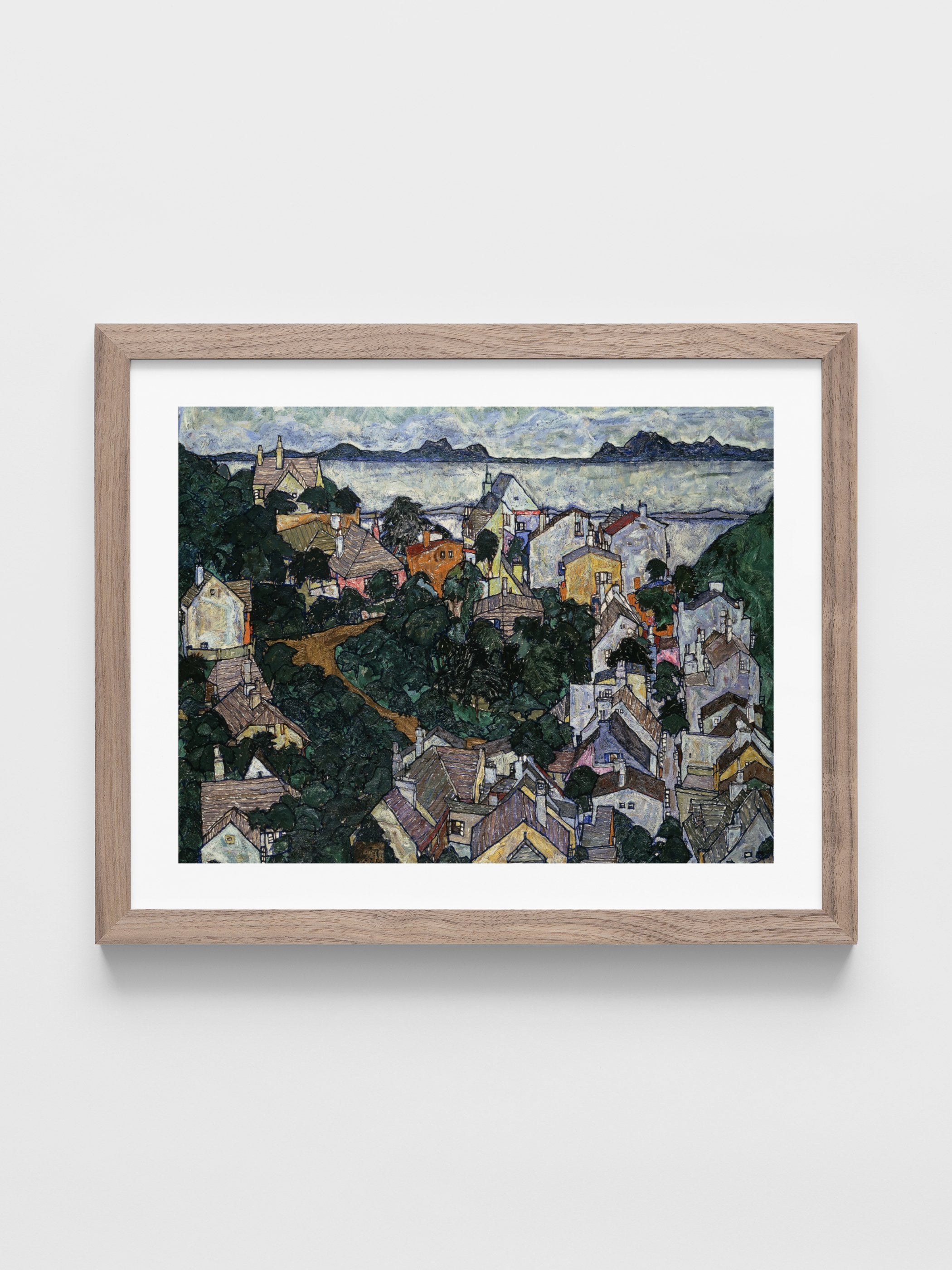 Egon Schiele - Summer Landscape; Sommerlandschaft