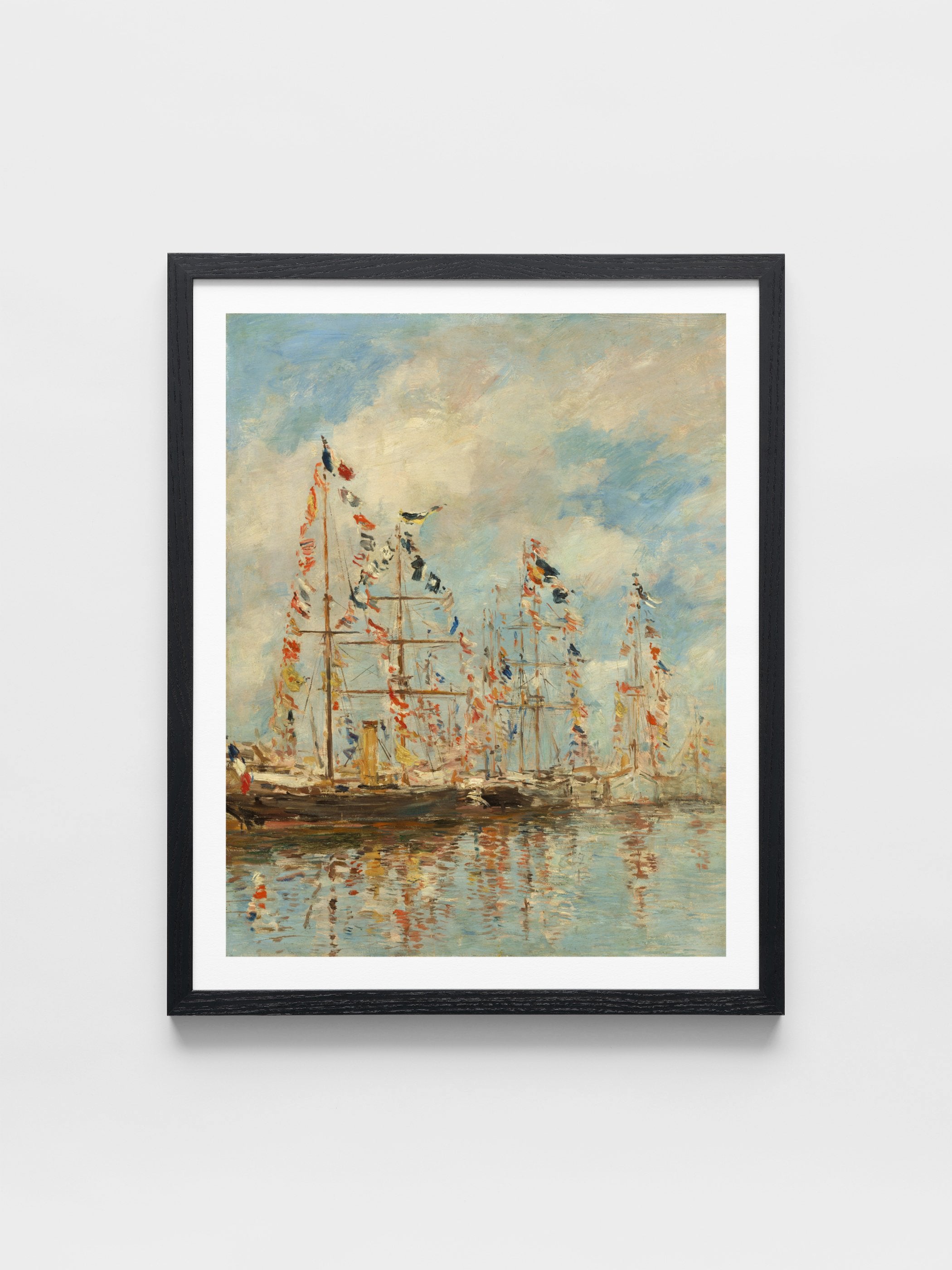 Eugène Boudin - Yacht Basin at Trouville-Deauville