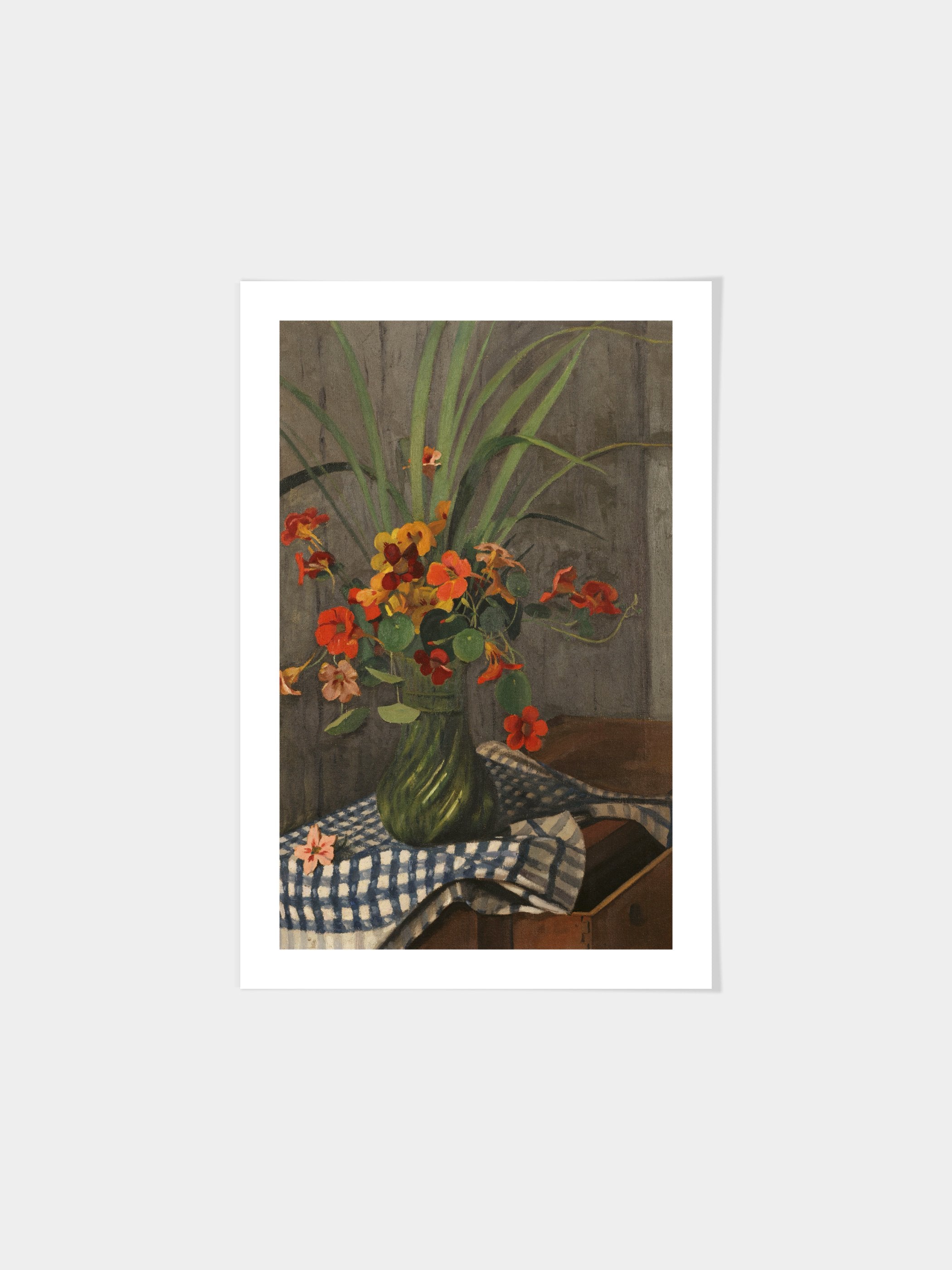 Felix Edouard Vallotton - Nasturtiums; Capucines