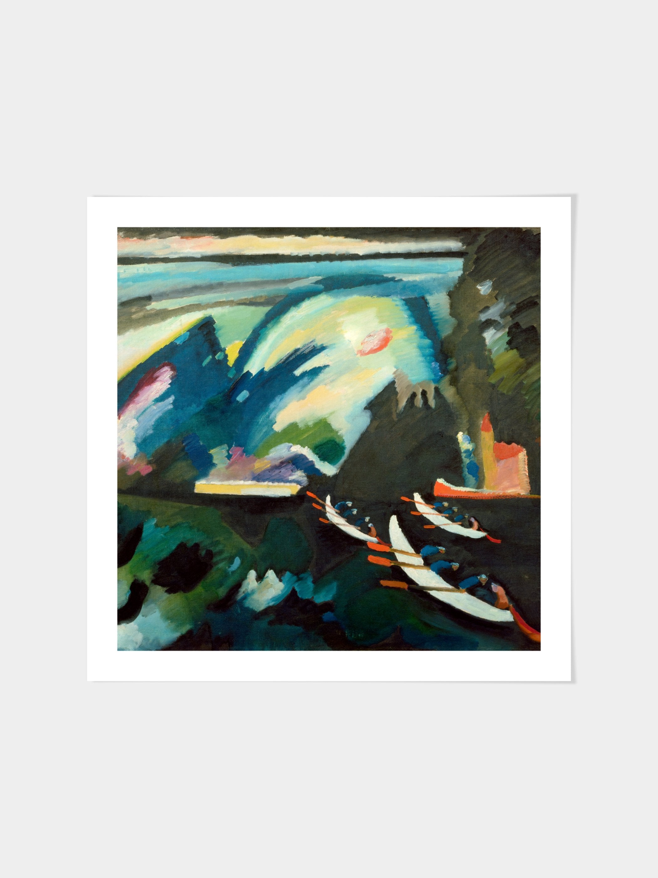 Wassily Kandinsky - The Lake