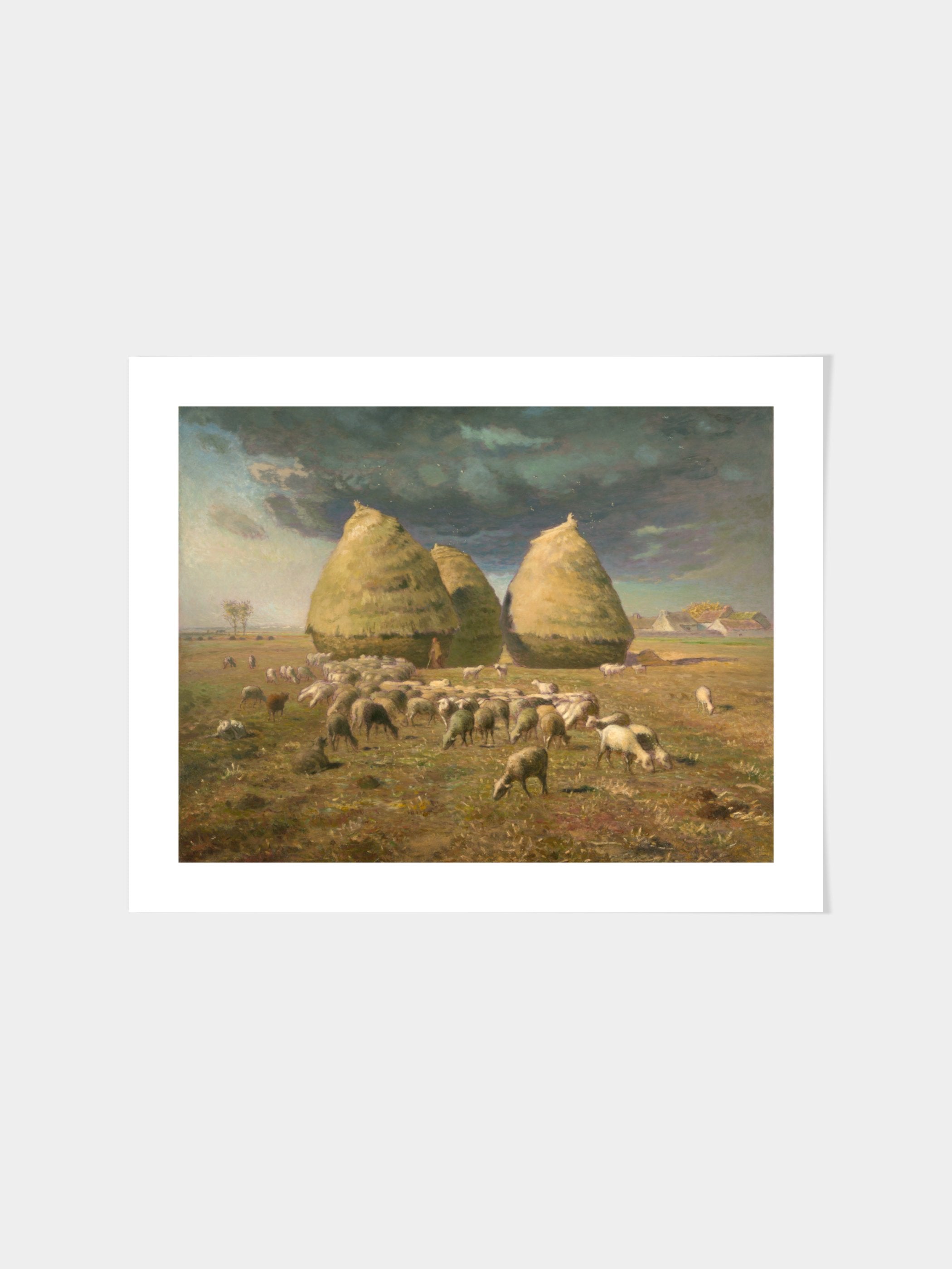 Jean-Francois Millet - Haystacks: Autumn
