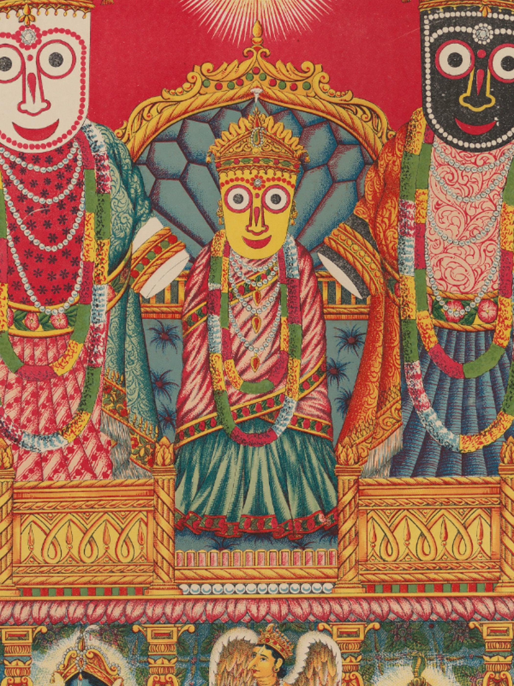 Shri Shri Jagannatha (Krishna as the Lord of the World)