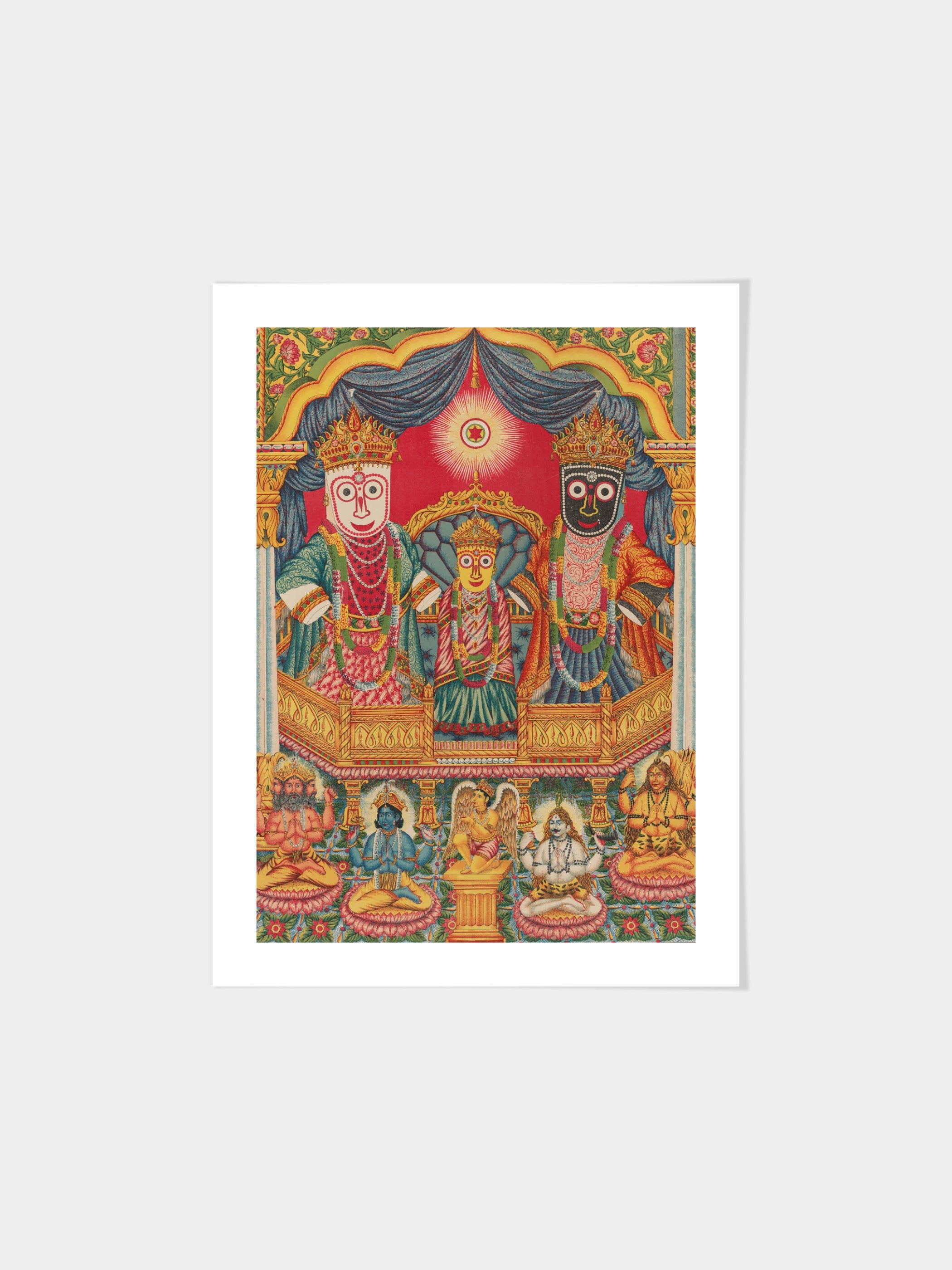 Shri Shri Jagannatha (Krishna as the Lord of the World)